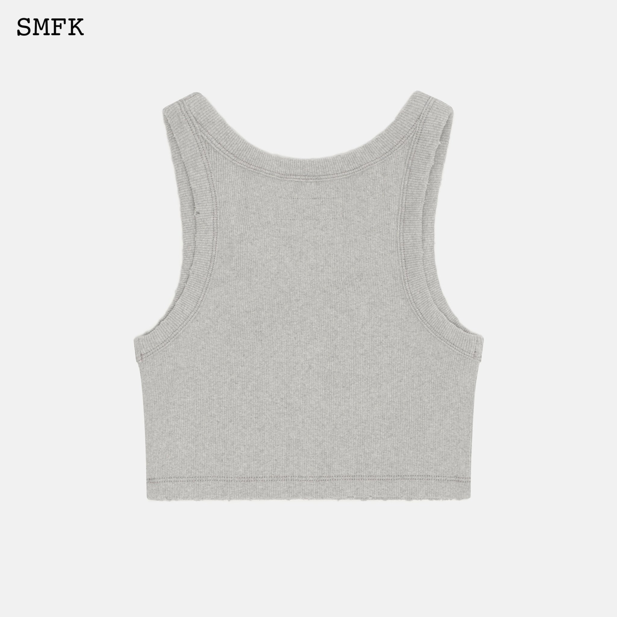 SMFK Compass Grey Sport Vest | MADA IN CHINA