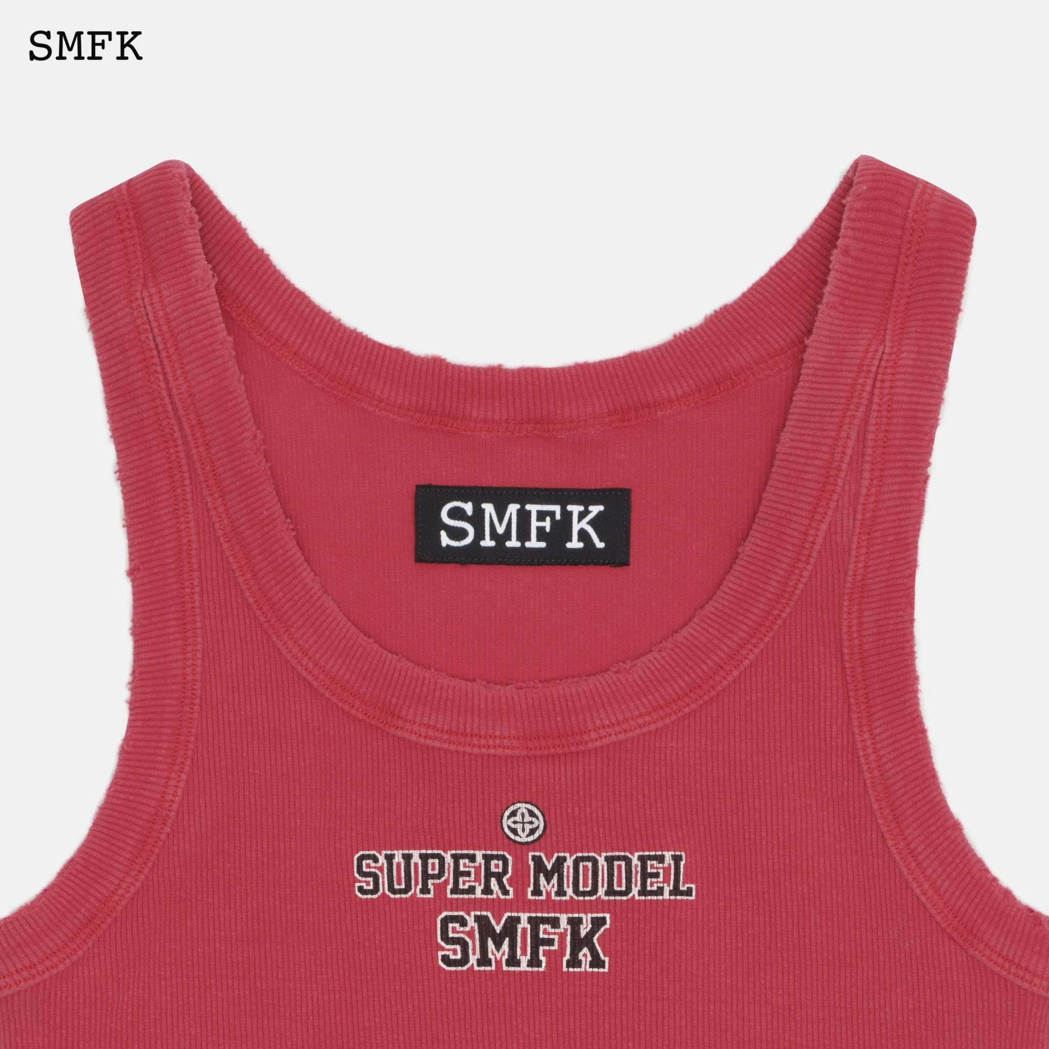 SMFK Compass Red Sport Vest | MADA IN CHINA