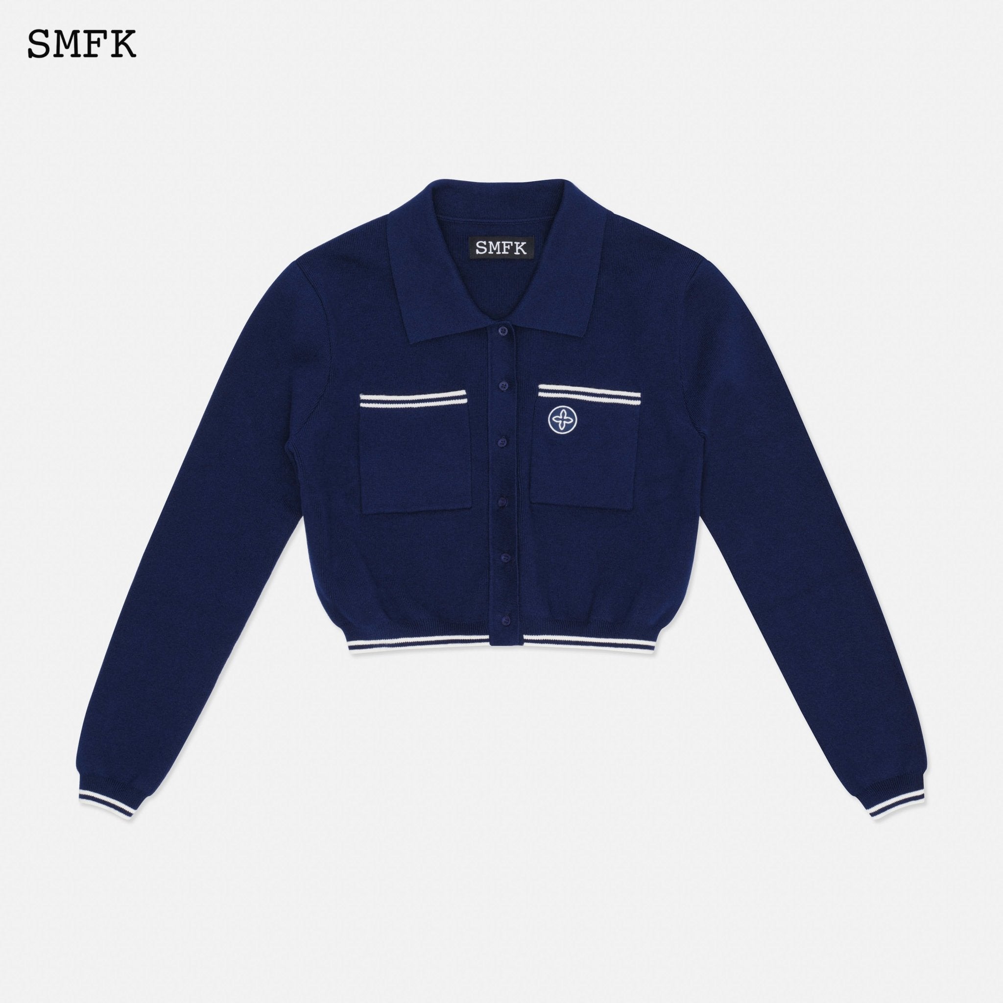 SMFK Compass Retro Academy Navy Jacket | MADA IN CHINA