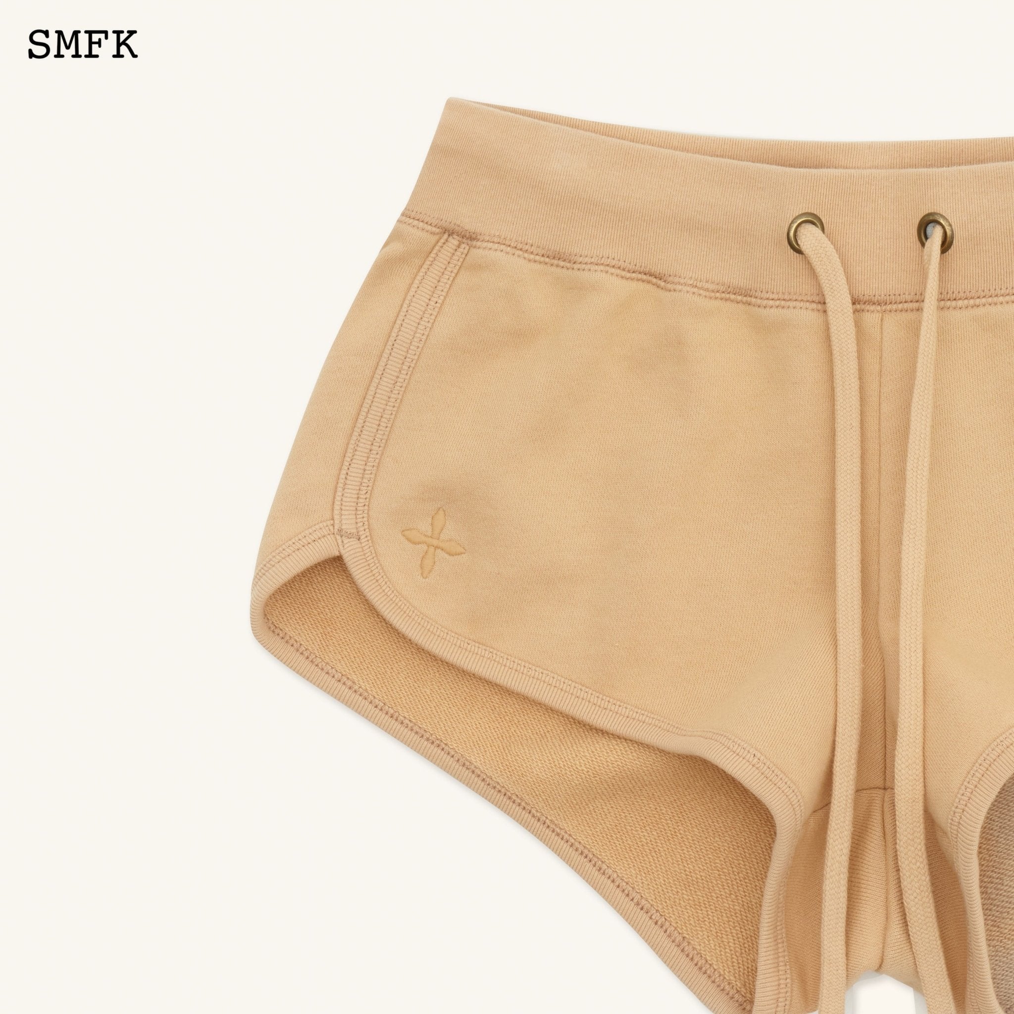 SMFK Compass Rove Stray Low-rise Running Shorts Sand | MADA IN CHINA