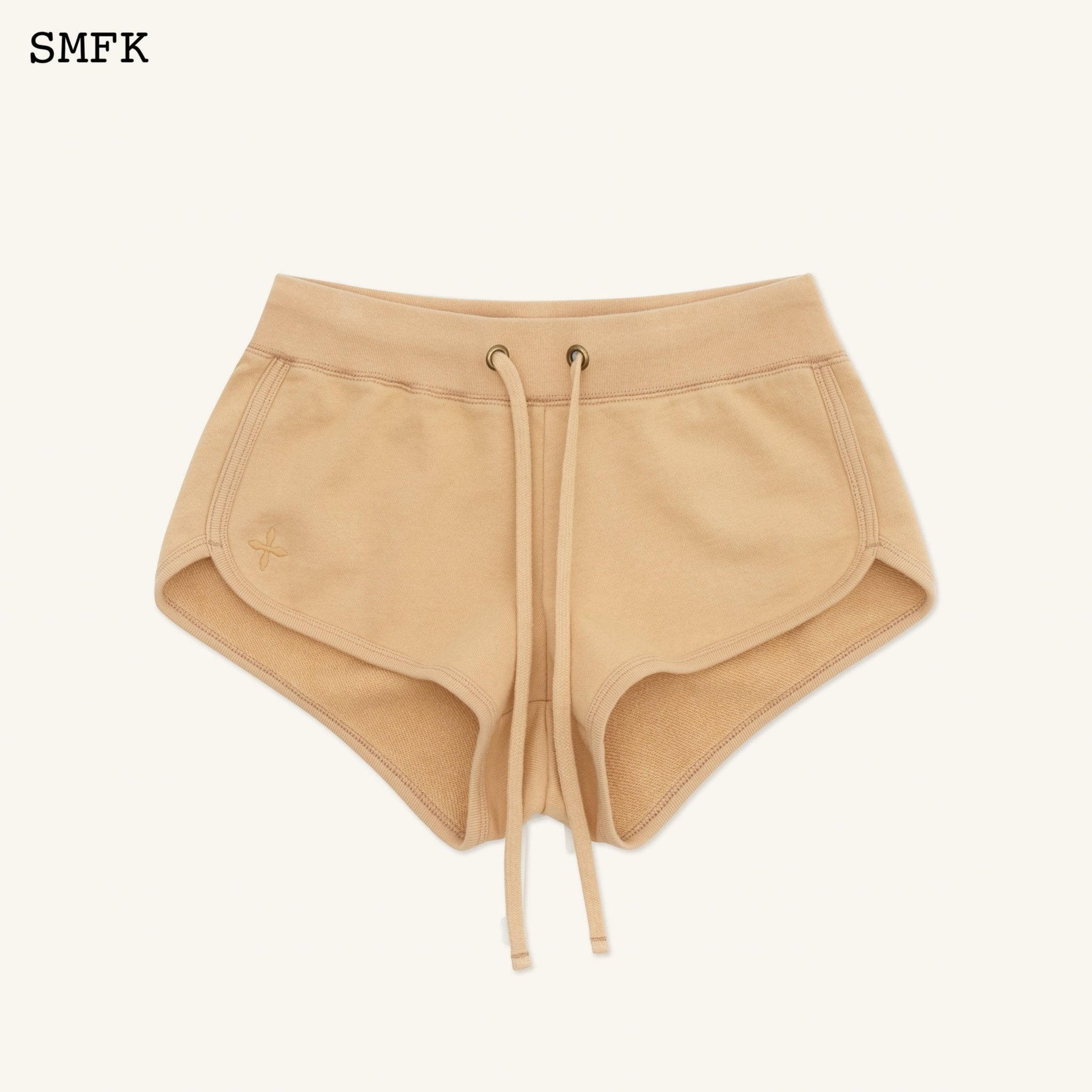 SMFK Compass Rove Stray Low-rise Running Shorts Sand | MADA IN CHINA