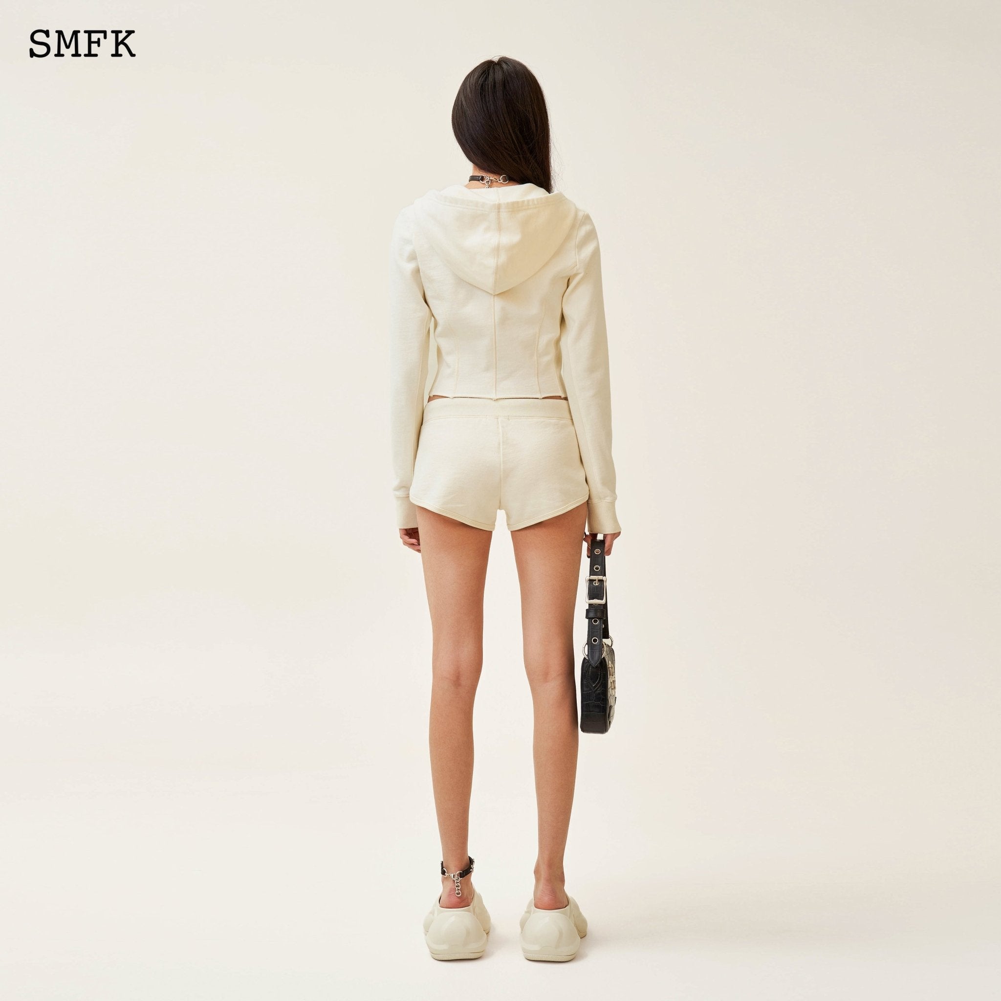 SMFK Compass Rove Stray Low-rise Running Shorts White | MADA IN CHINA