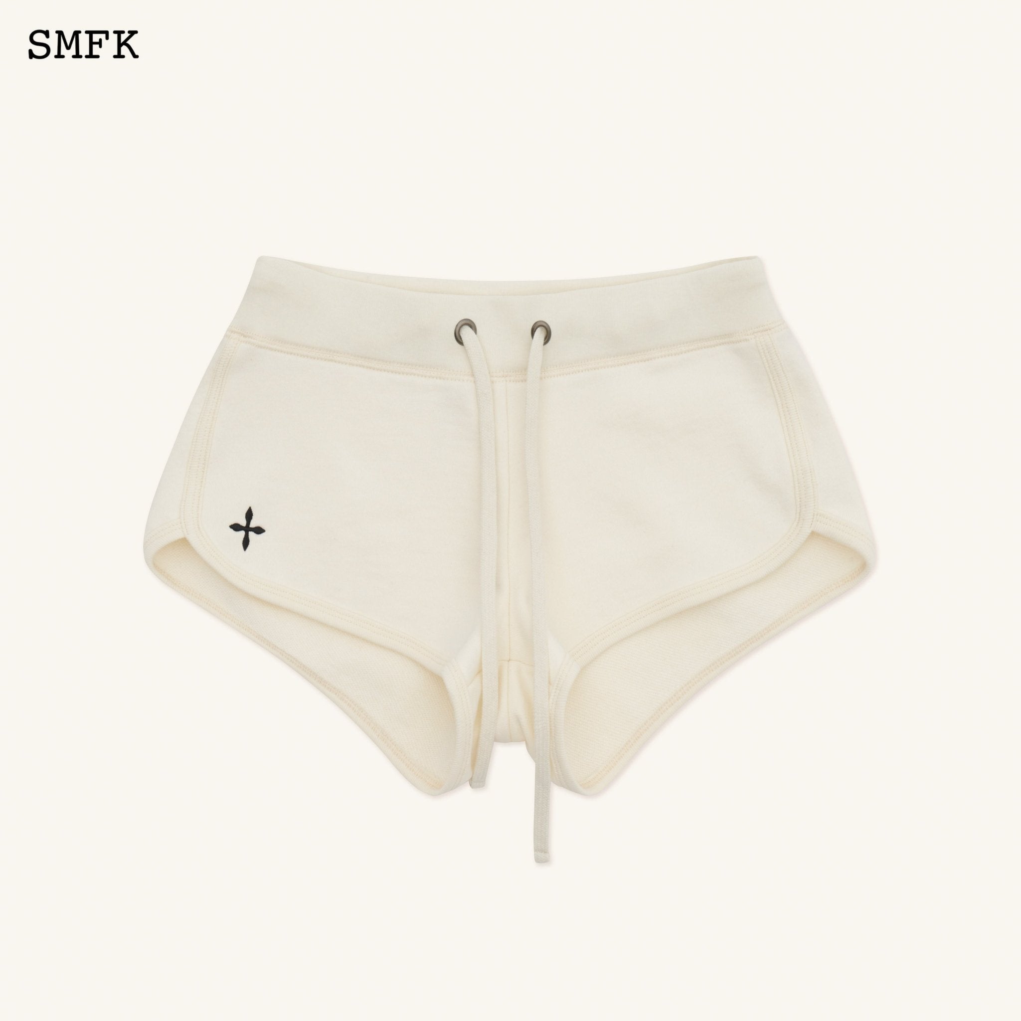 SMFK Compass Rove Stray Low-rise Running Shorts White | MADA IN CHINA