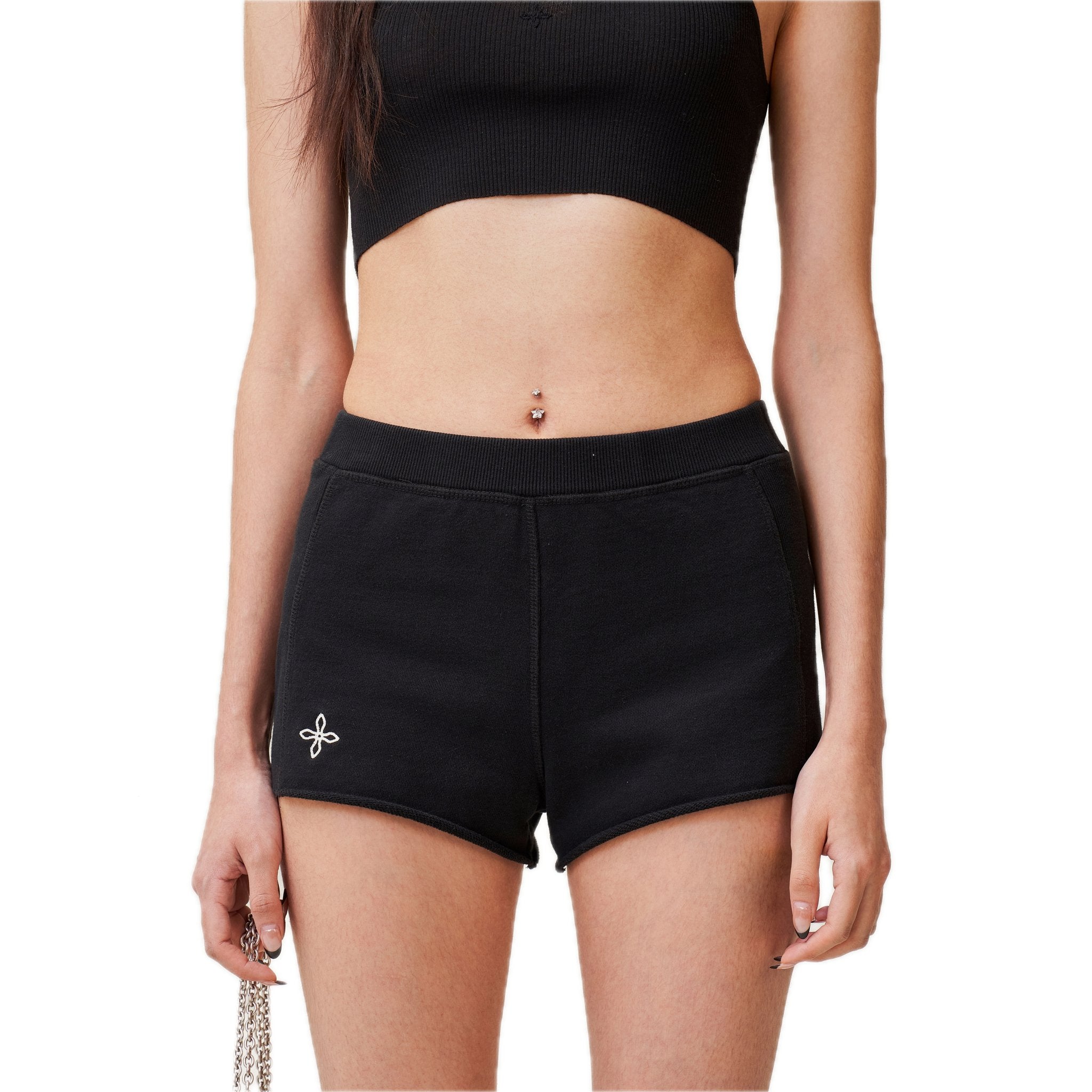 SMFK Compass Rove Stray Slim-Fit Sporty Shorts Black | MADA IN CHINA