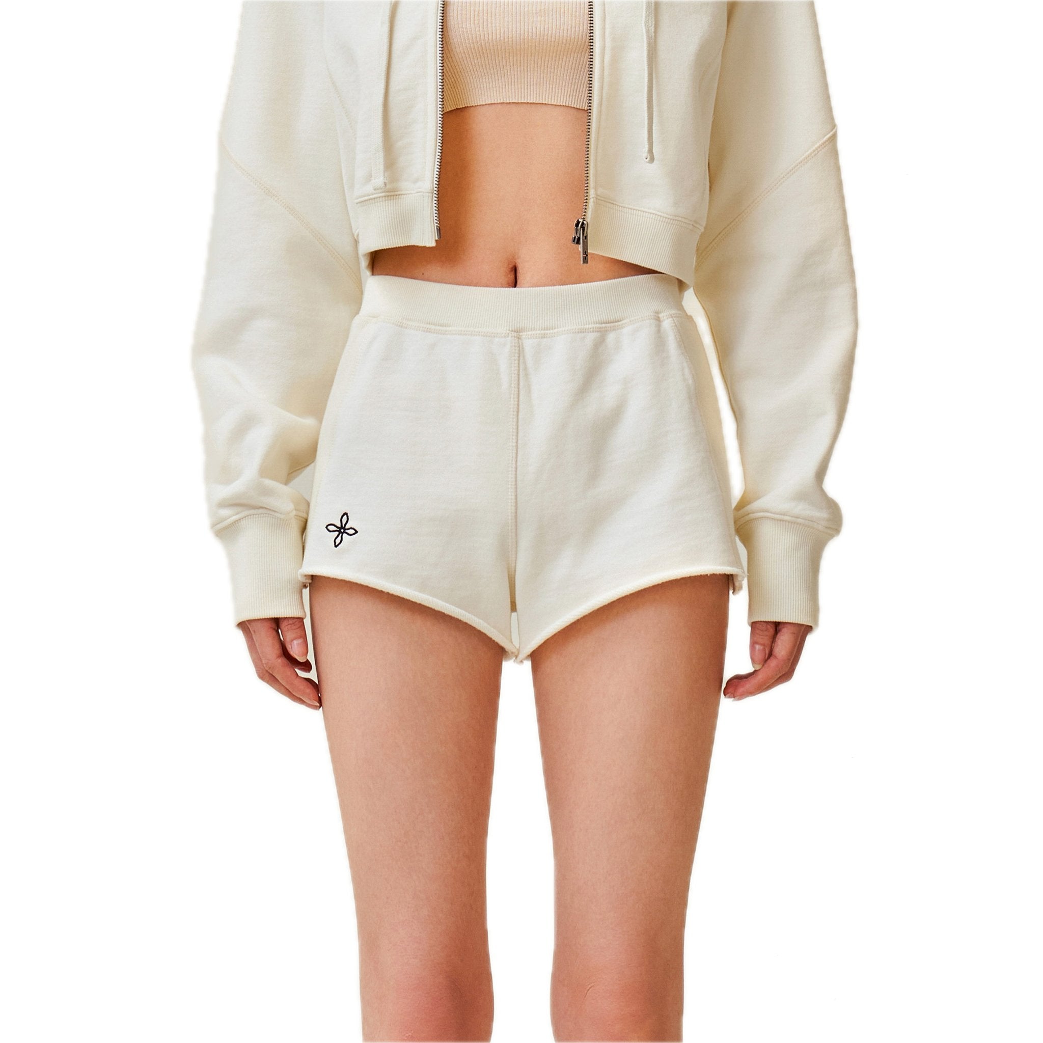 SMFK Compass Rove Stray Slim-Fit Sporty Shorts White | MADA IN CHINA