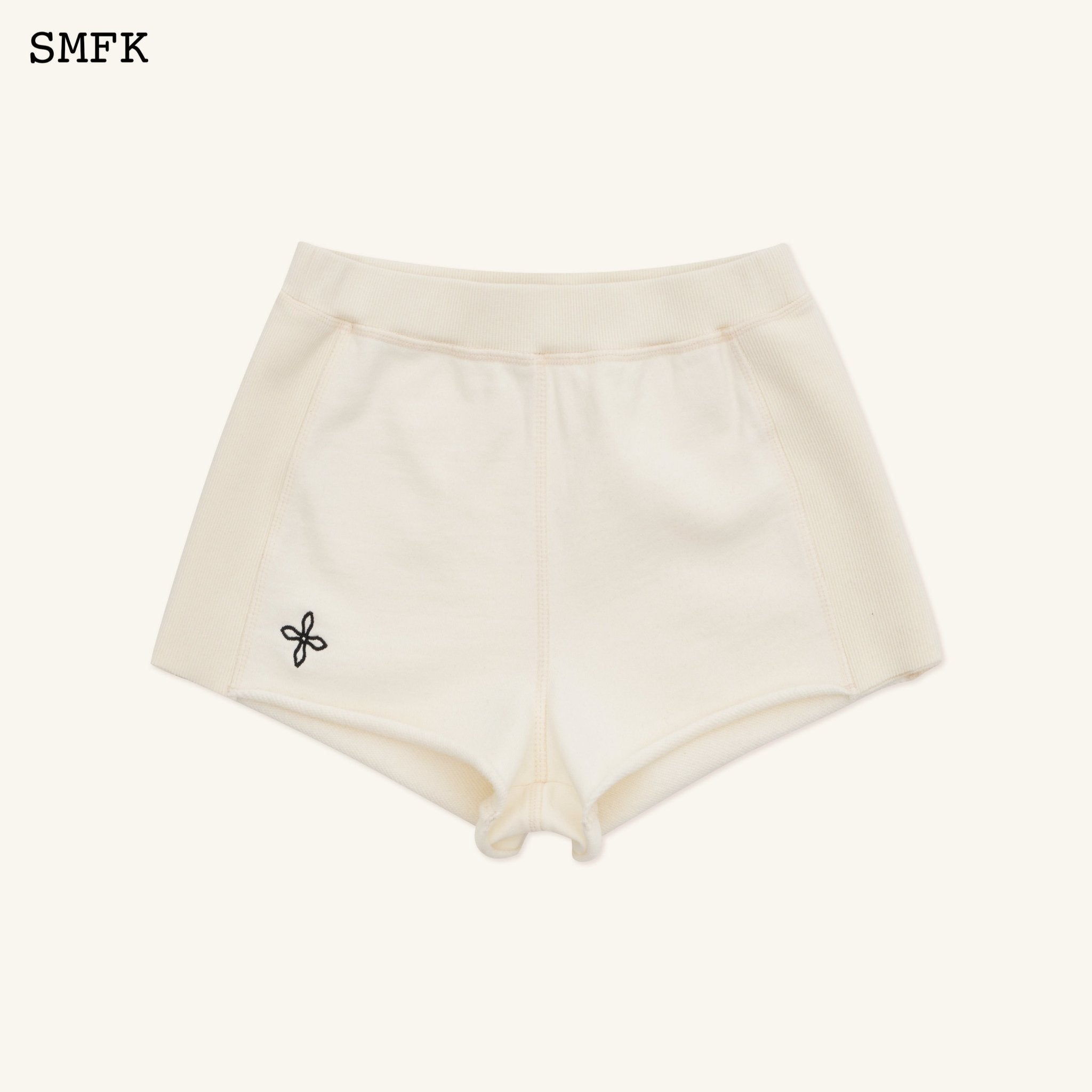 SMFK Compass Rove Stray Slim-Fit Sporty Shorts White | MADA IN CHINA