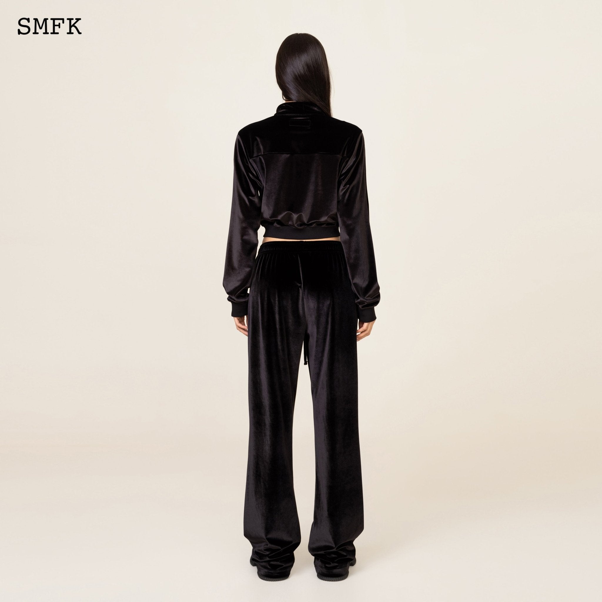 SMFK Compass Rove Training Jacket Black Velvet | MADA IN CHINA