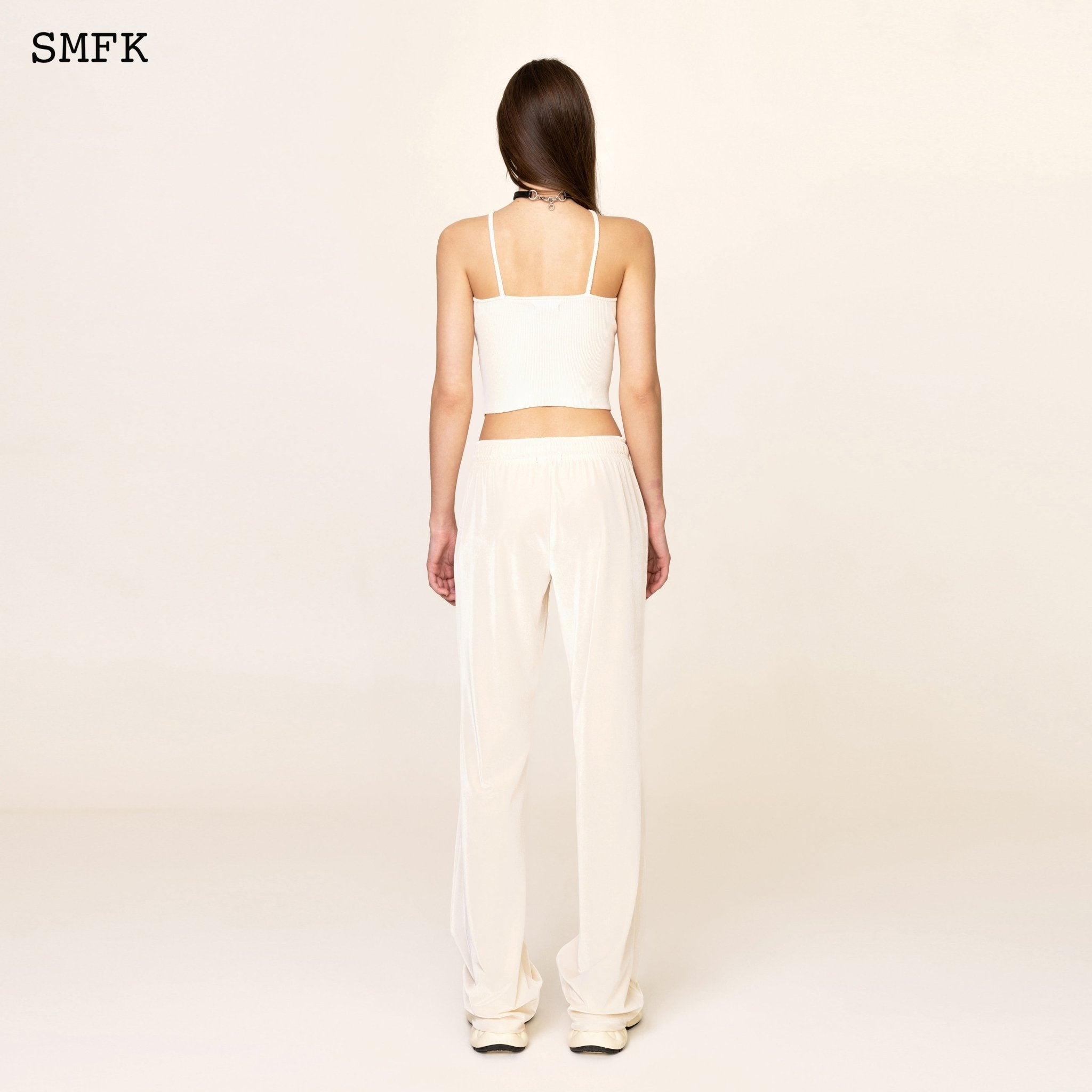 SMFK Compass Rove Training Pants White Velvet | MADA IN CHINA