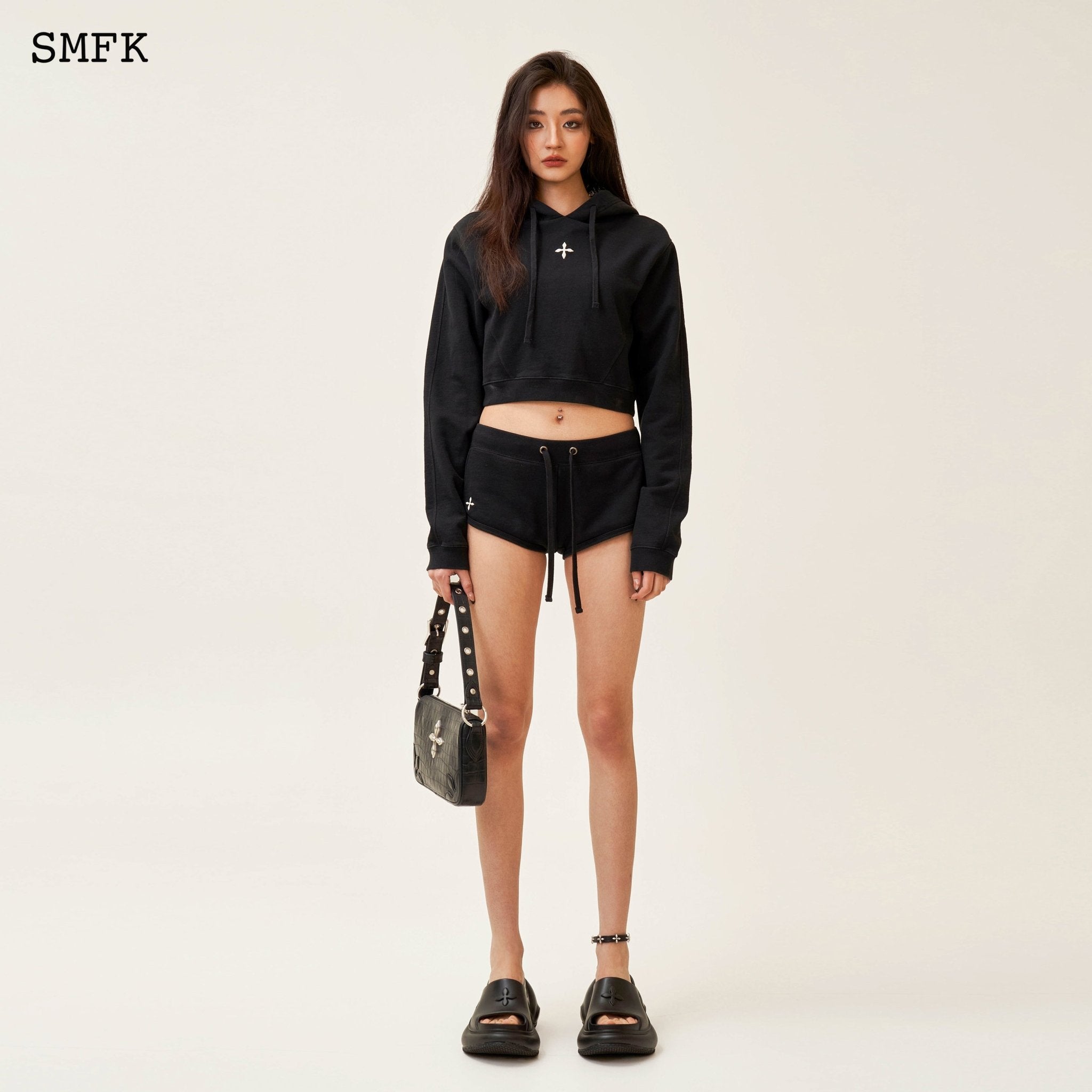 SMFK Compass Rush Training Hoodie In Black | MADA IN CHINA