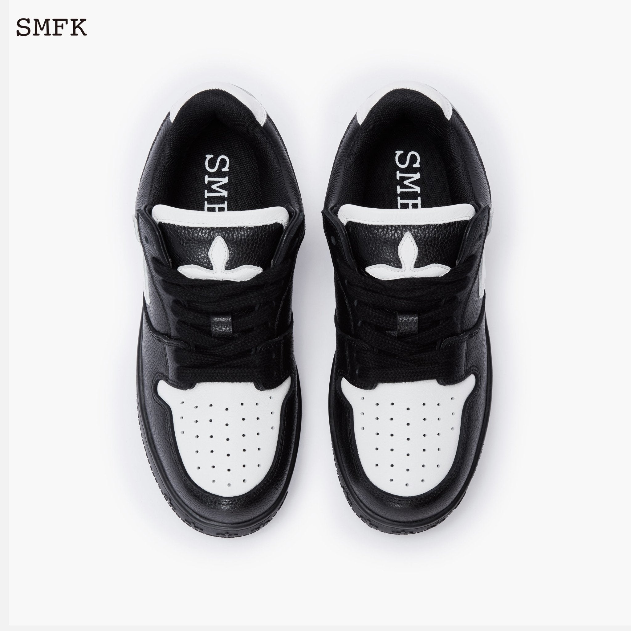 SMFK Compass Skater Black Lychee Skate Shoes | MADA IN CHINA