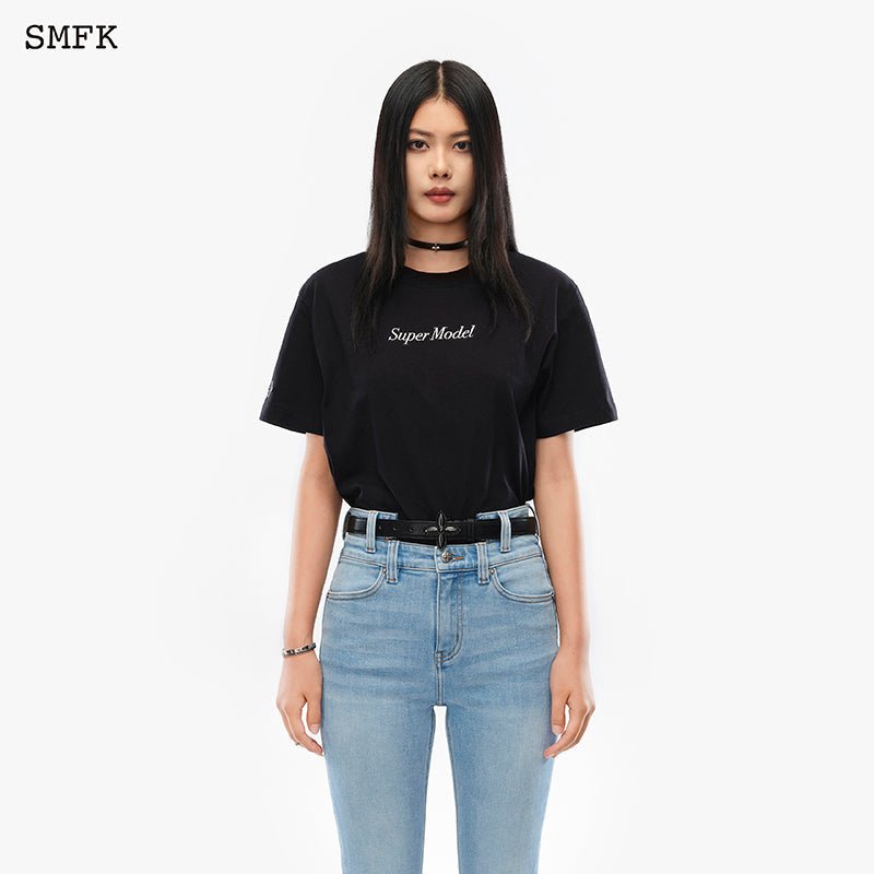 SMFK Compass Super Model Slim Tee Black | MADA IN CHINA