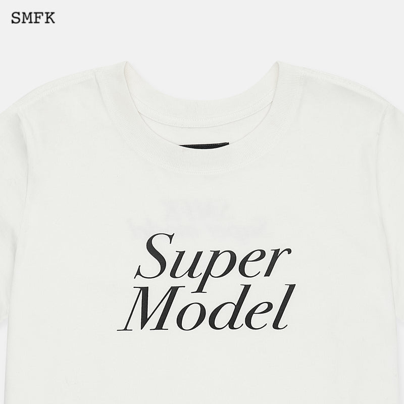 SMFK Compass Super Model Slim Tee White | MADA IN CHINA