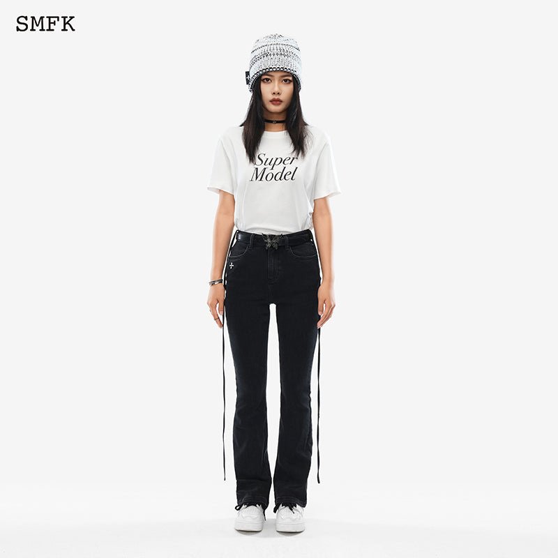 SMFK Compass Super Model Slim Tee White | MADA IN CHINA