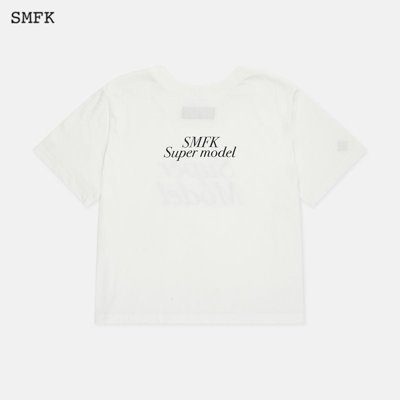 SMFK Compass Super Model Slim Tee White | MADA IN CHINA