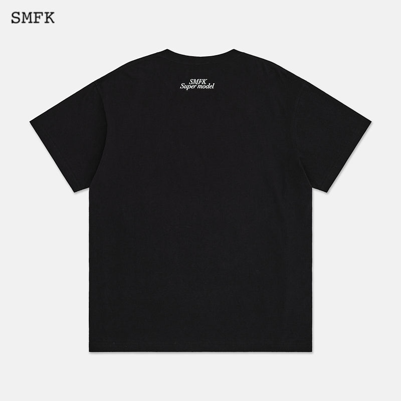 SMFK Compass Super Model Tee Black | MADA IN CHINA