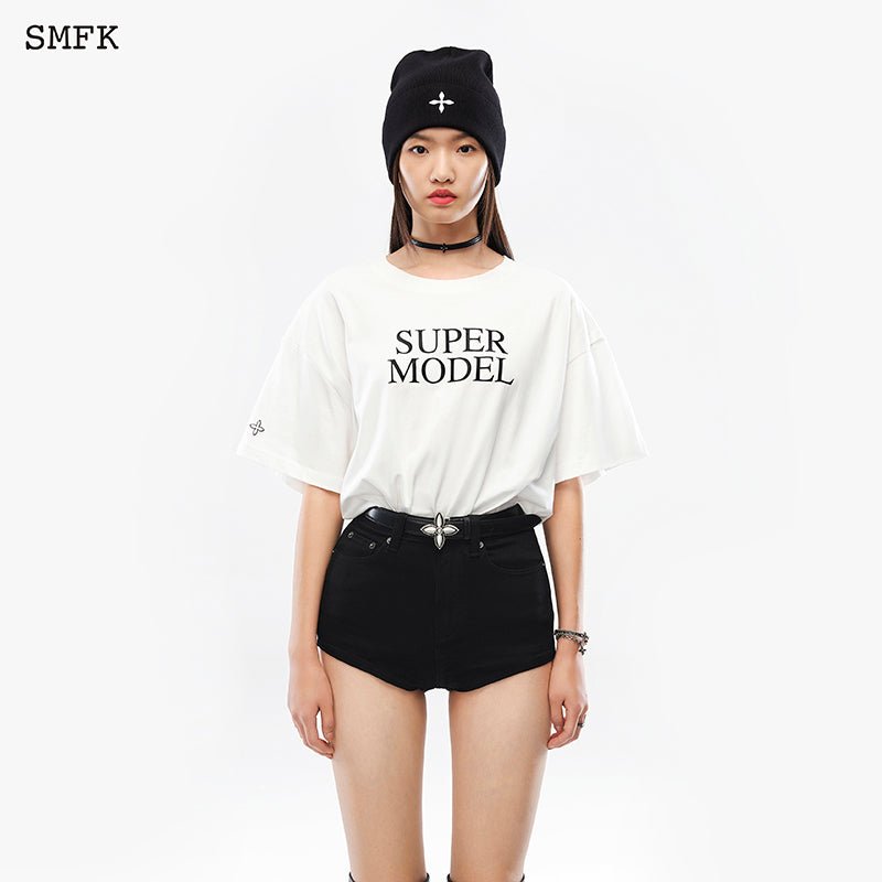 SMFK Compass Super Model Tee White | MADA IN CHINA