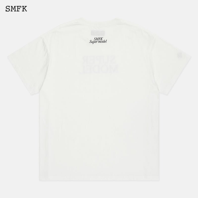 SMFK Compass Super Model Tee White | MADA IN CHINA