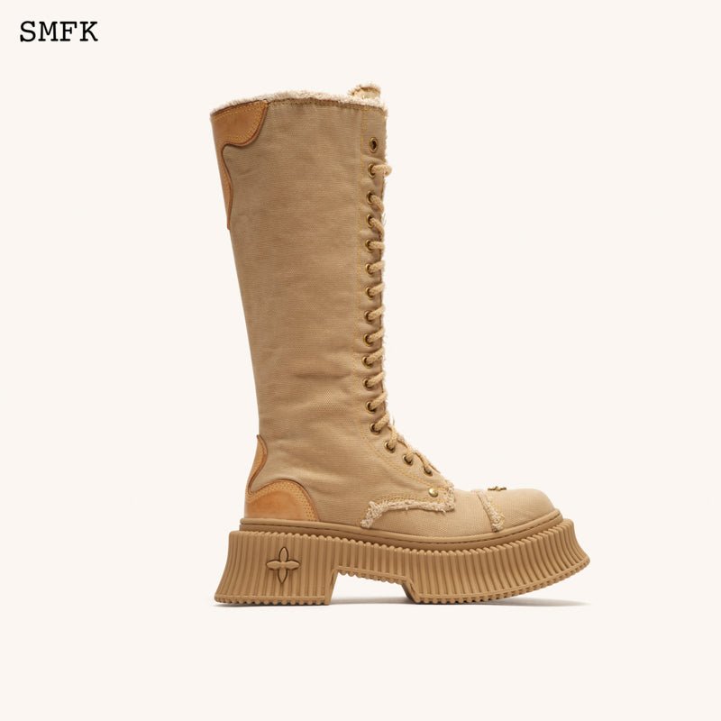 SMFK Compass Wheat Desert High Boots | MADA IN CHINA