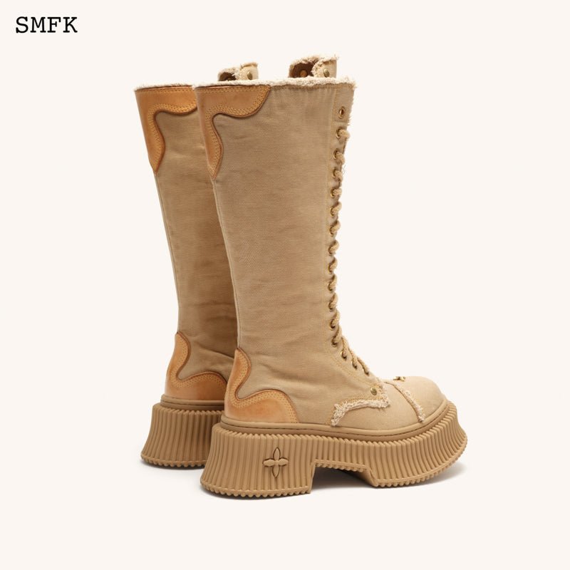 SMFK Compass Wheat Desert High Boots | MADA IN CHINA