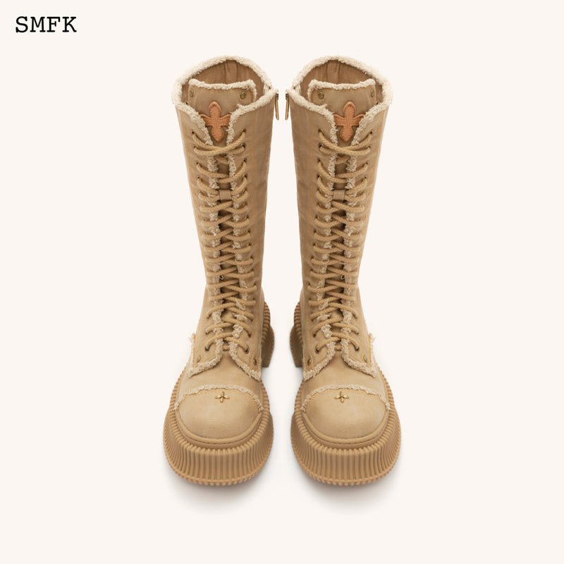 SMFK Compass Wheat Desert High Boots | MADA IN CHINA