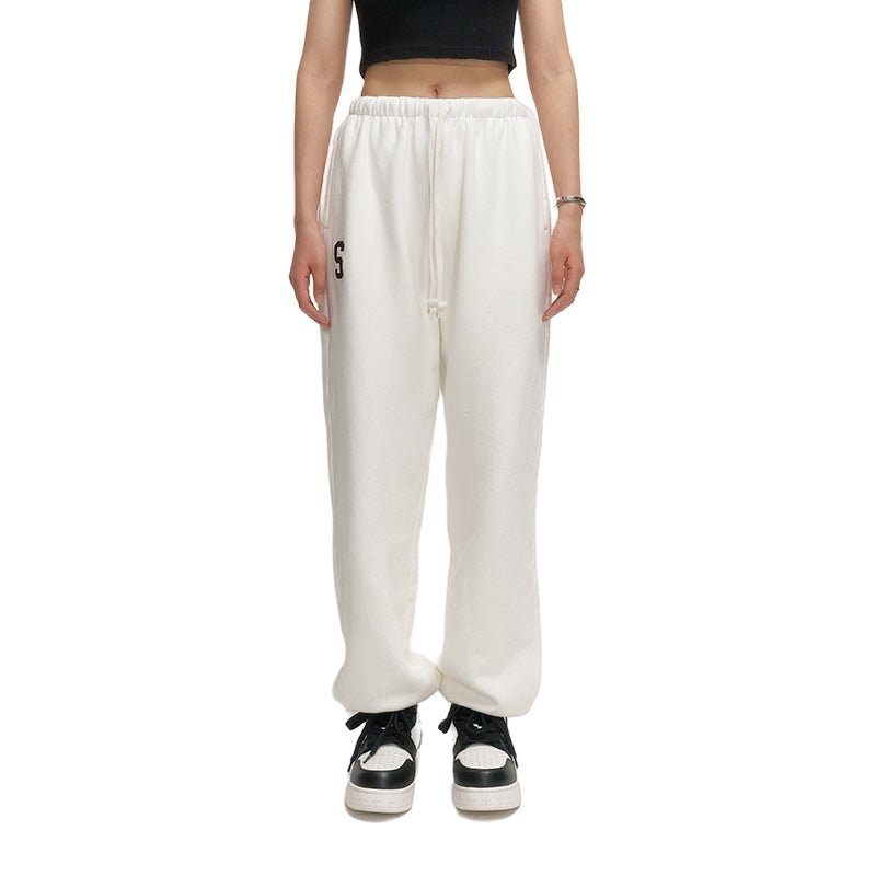 SMFK Compass White Jogging Pants | MADA IN CHINA