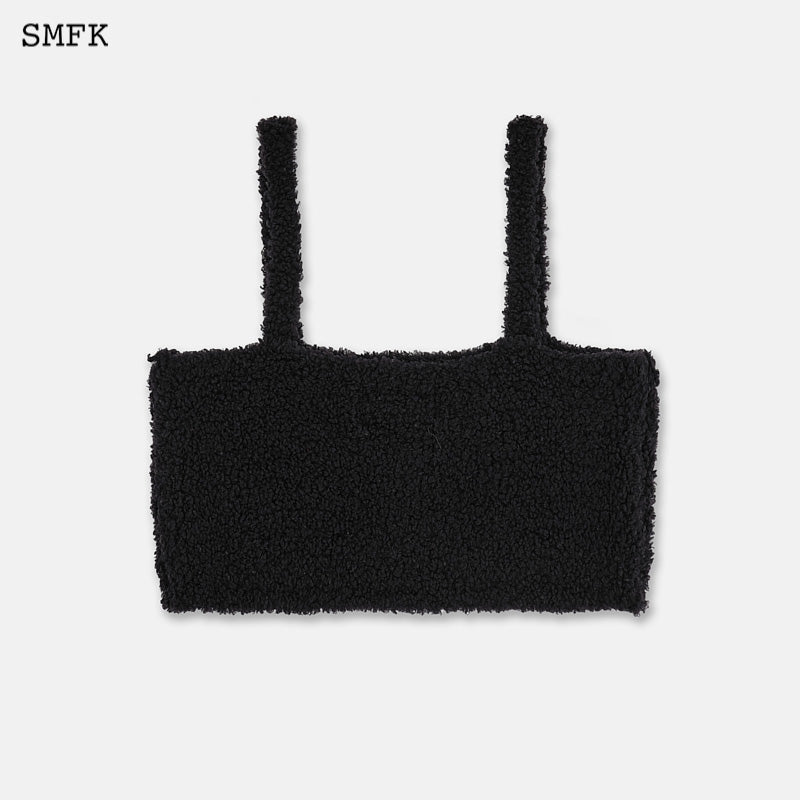 SMFK Compass Wool Camisole Black | MADA IN CHINA