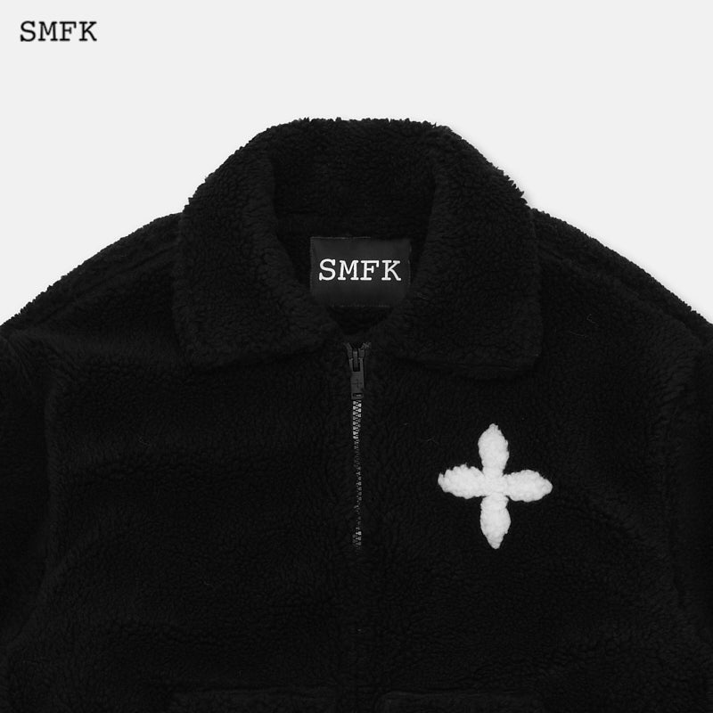 SMFK Compass Wool Work Jacket Black | MADA IN CHINA