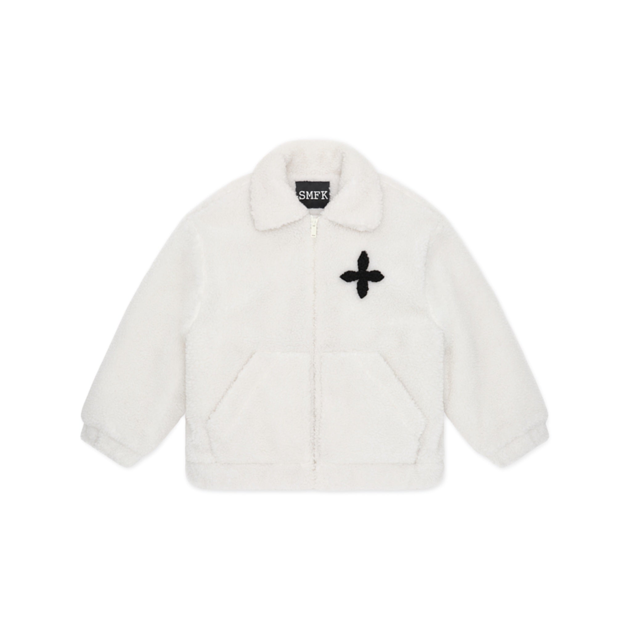 SMFK Compass Wool Work Jacket White | MADA IN CHINA