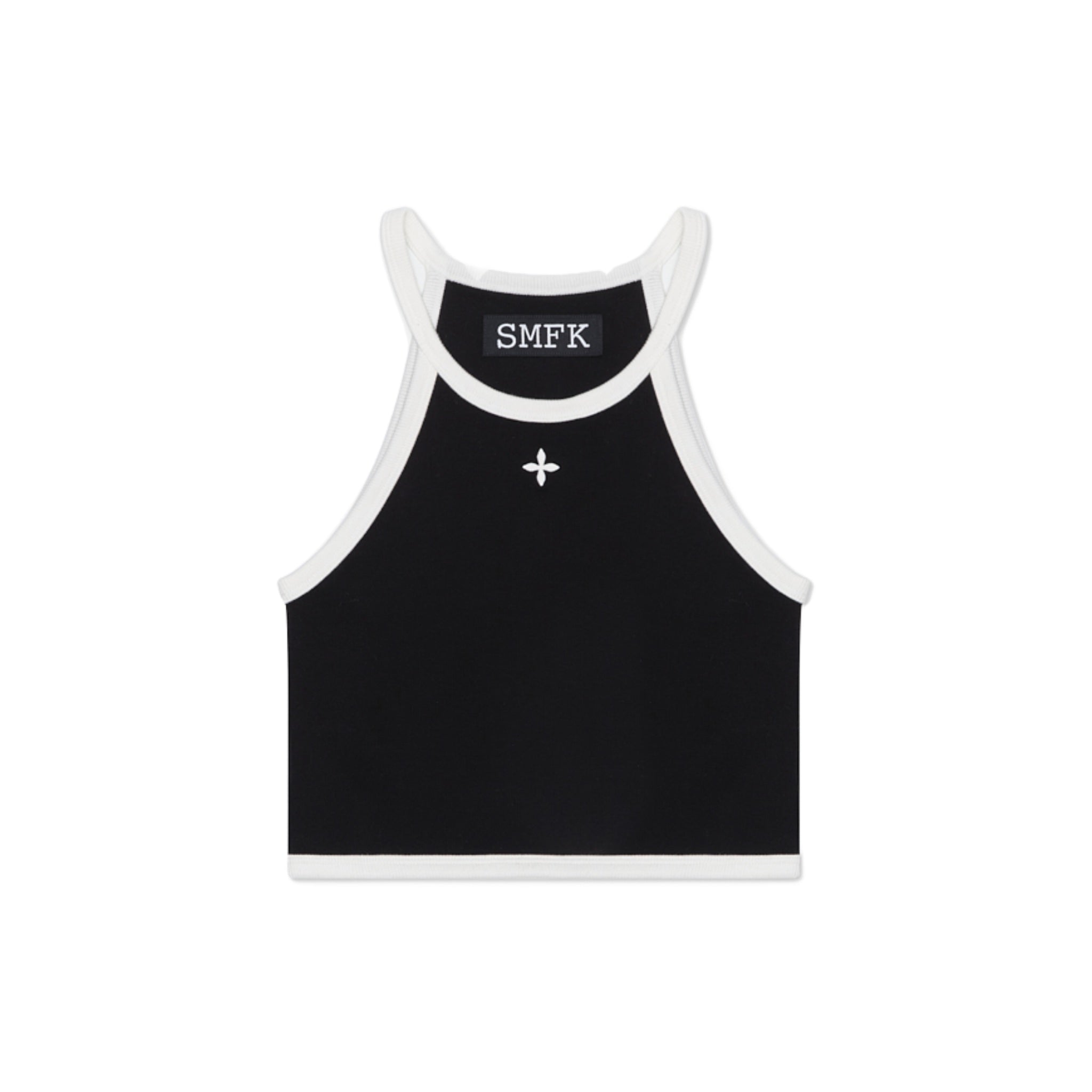 SMFK Cross Retro Vacation Vest Black | MADA IN CHINA