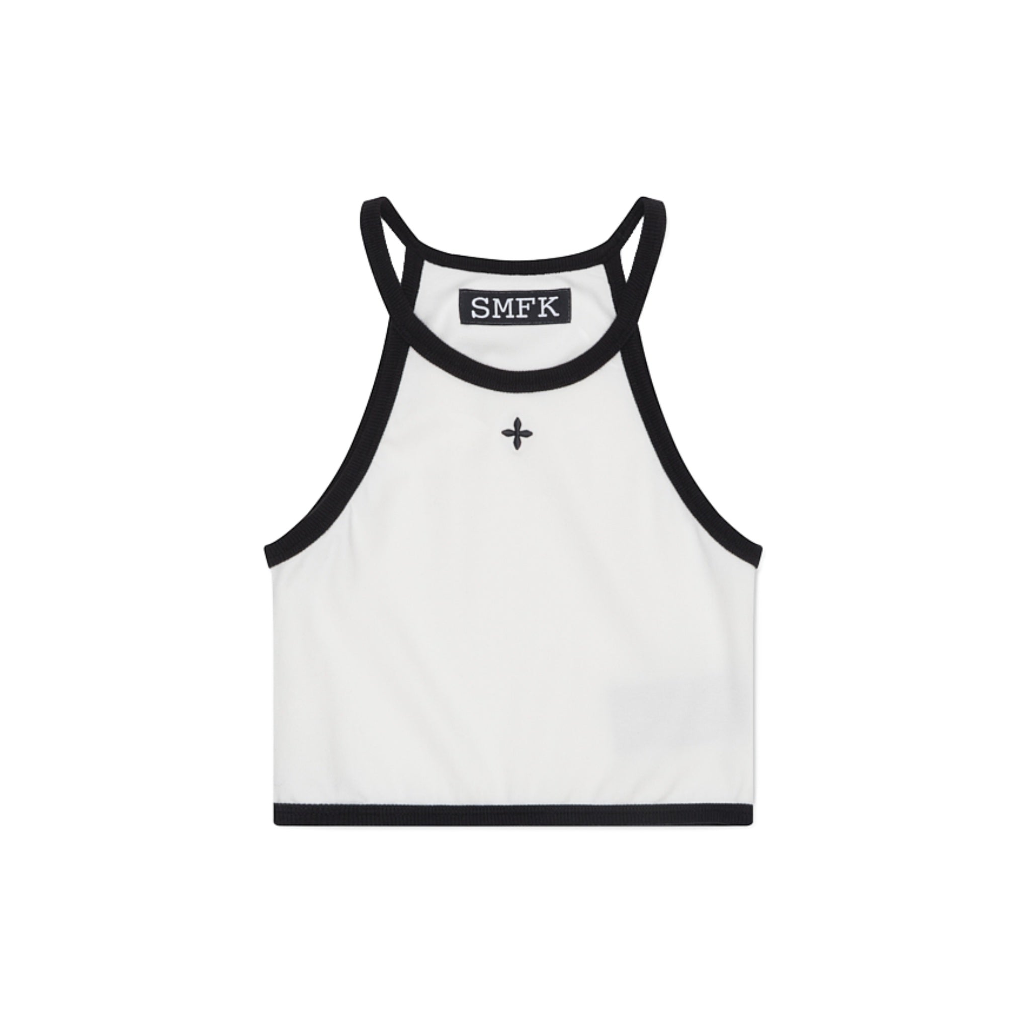 SMFK Cross Retro Vacation Vest White | MADA IN CHINA