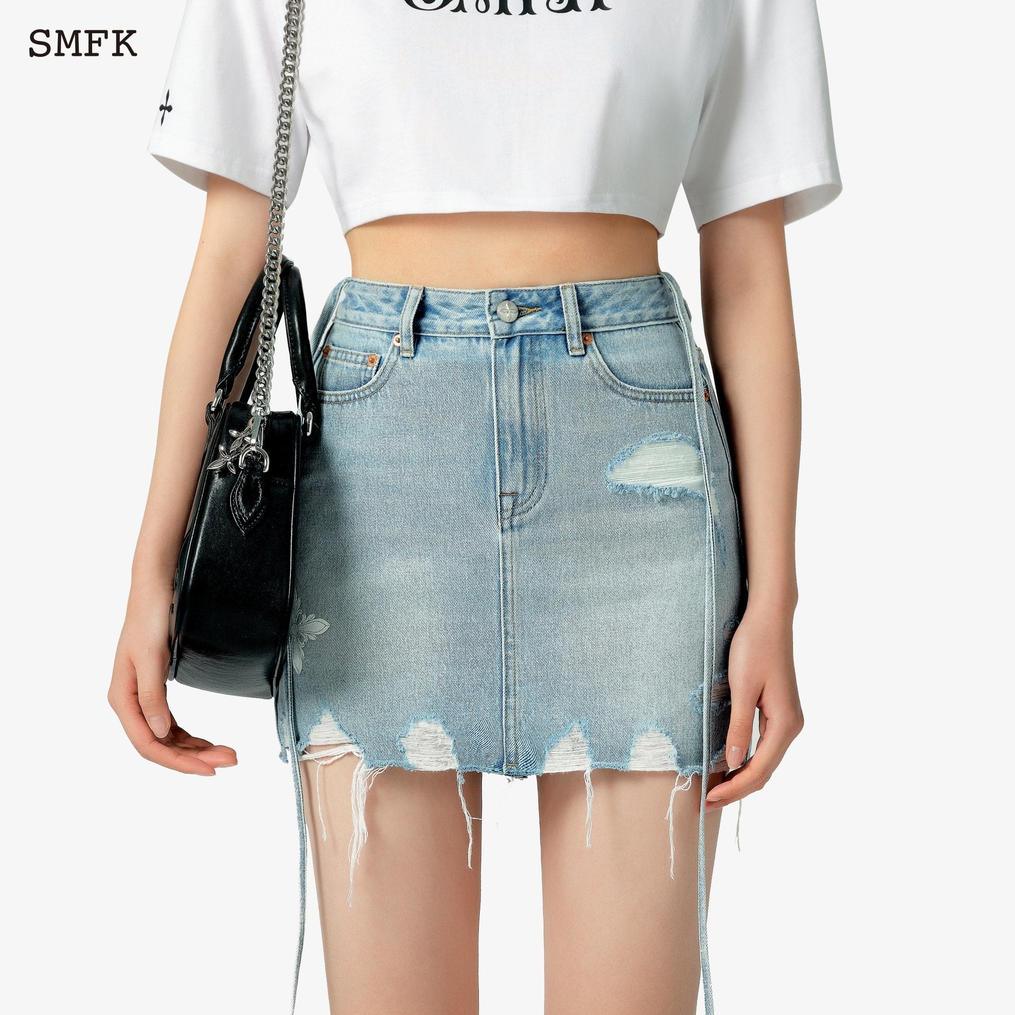 SMFK Dancer Denim Skirt | MADA IN CHINA