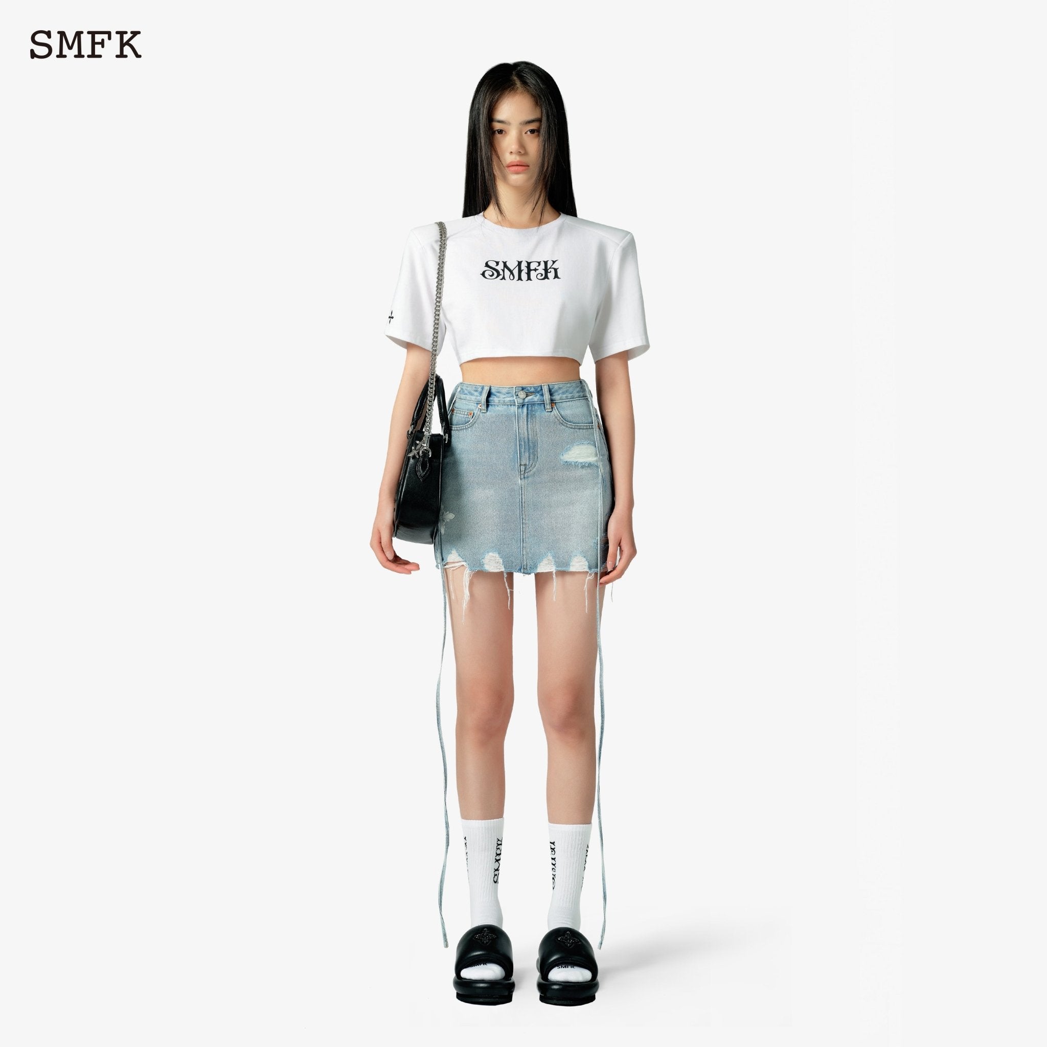 SMFK Dancer Denim Skirt | MADA IN CHINA