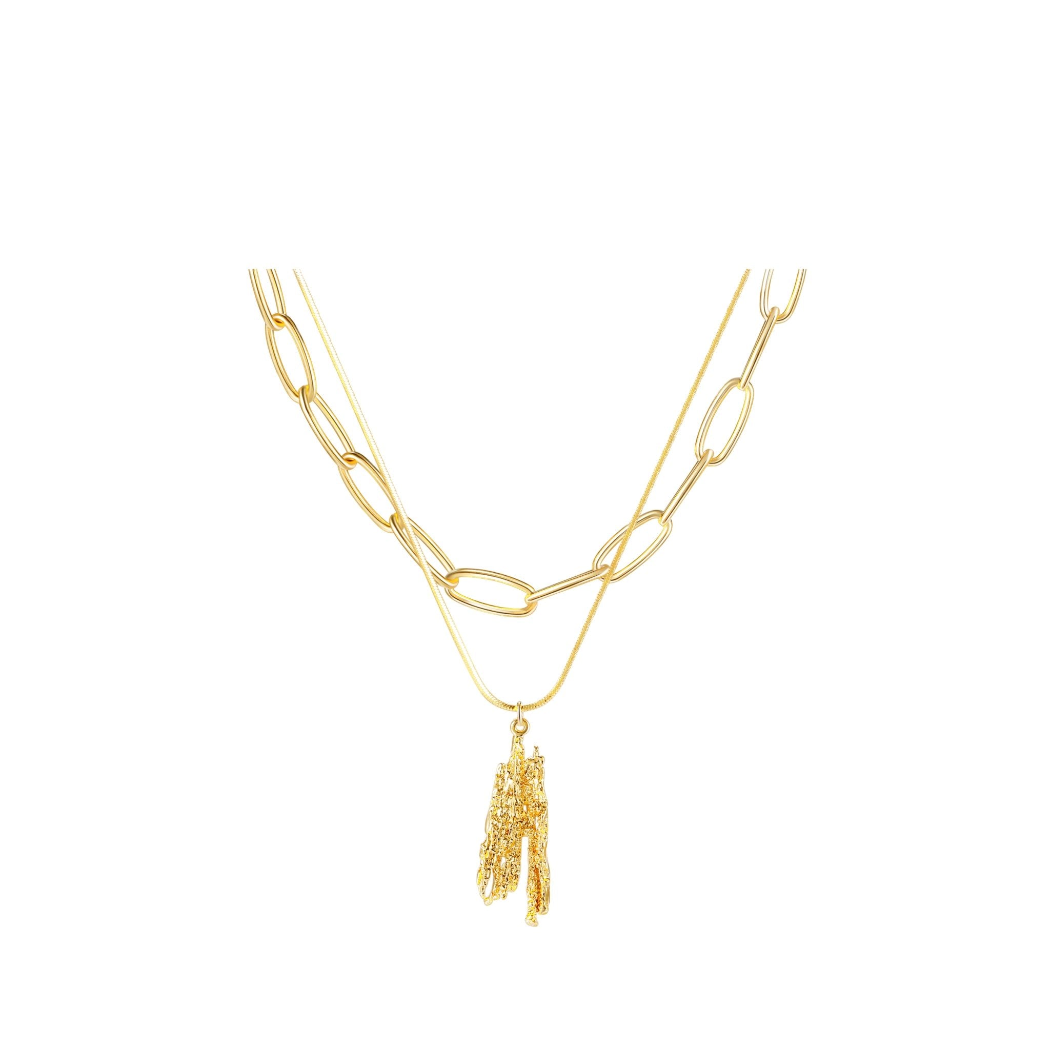 ABYB Dimly Discernible Necklace Gold | MADA IN CHINA