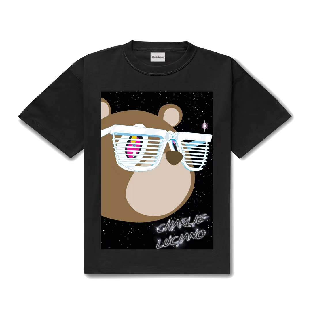 CHARLIE LUCIANO 'Disco Bear' T-shirt | MADA IN CHINA