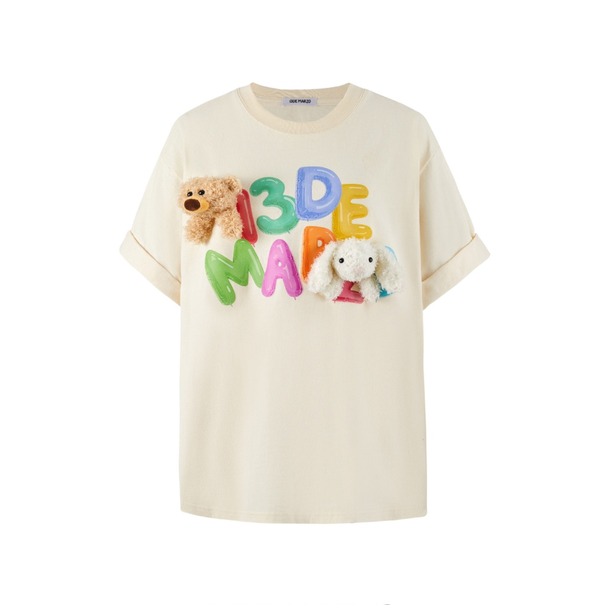 13 DE MARZO Doozoo Balloon T-shirt Papyrus | MADA IN CHINA