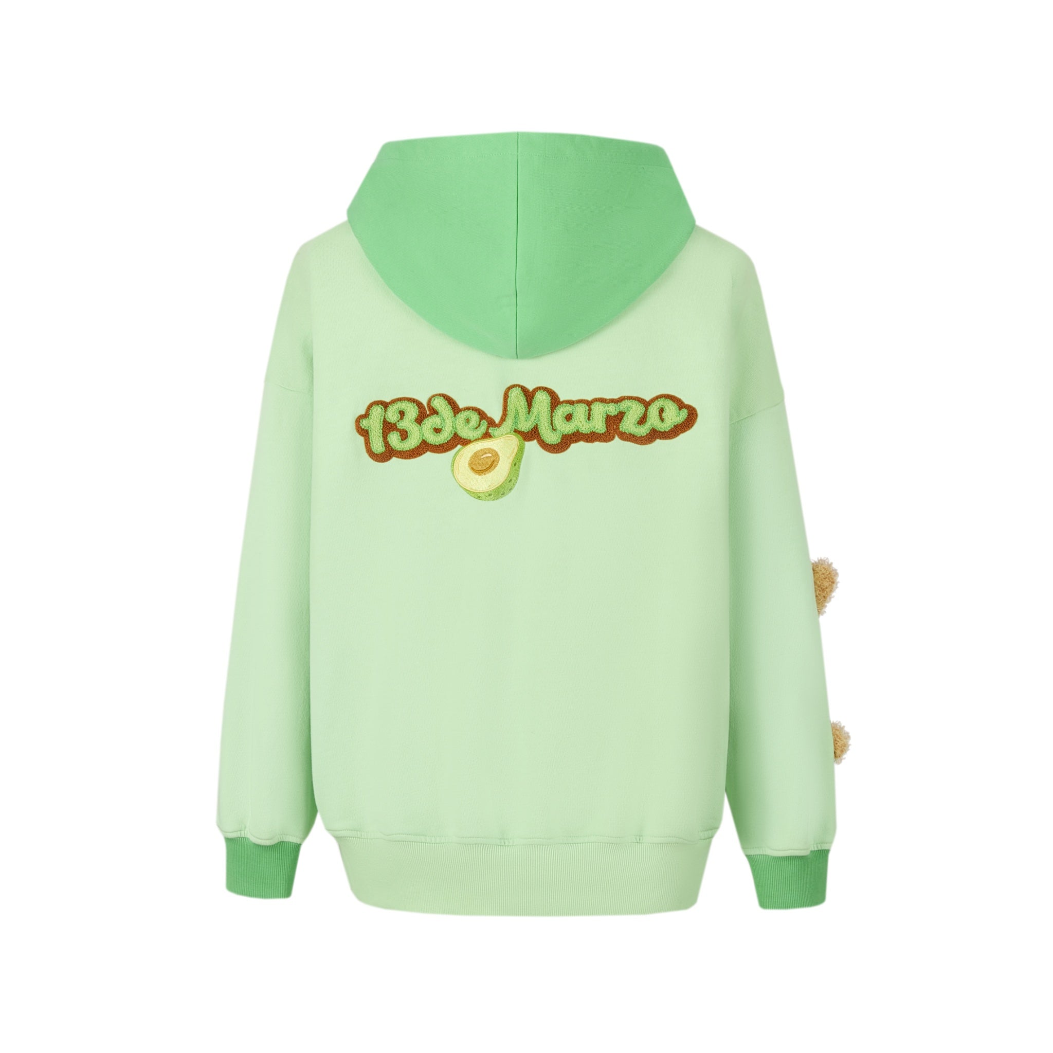 13 DE MARZO Doozoo Fruit Hoodie Green Essence | MADA IN CHINA