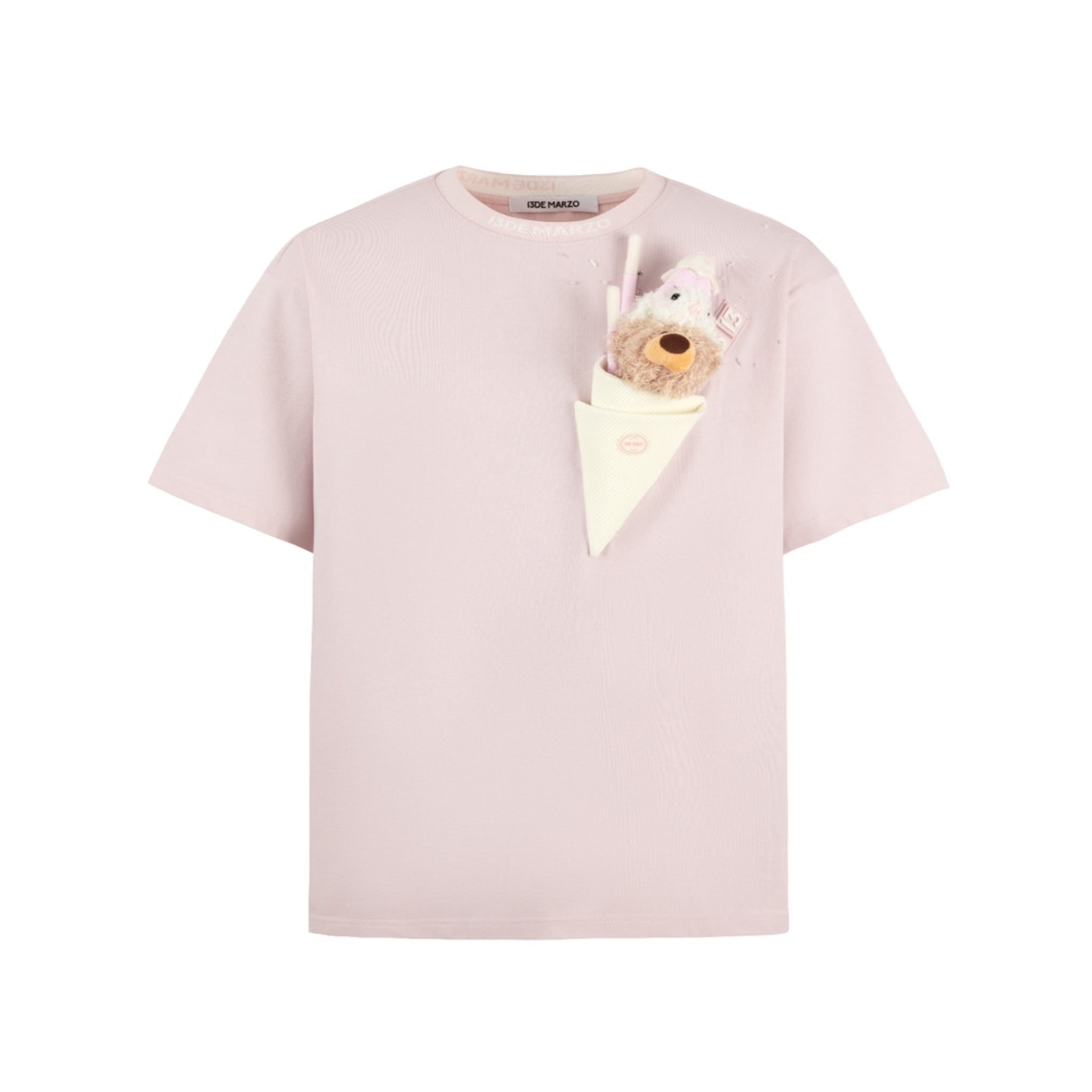 13DE MARZO Doozoo Ice-cream T-shirt Morganite | MADA IN CHINA