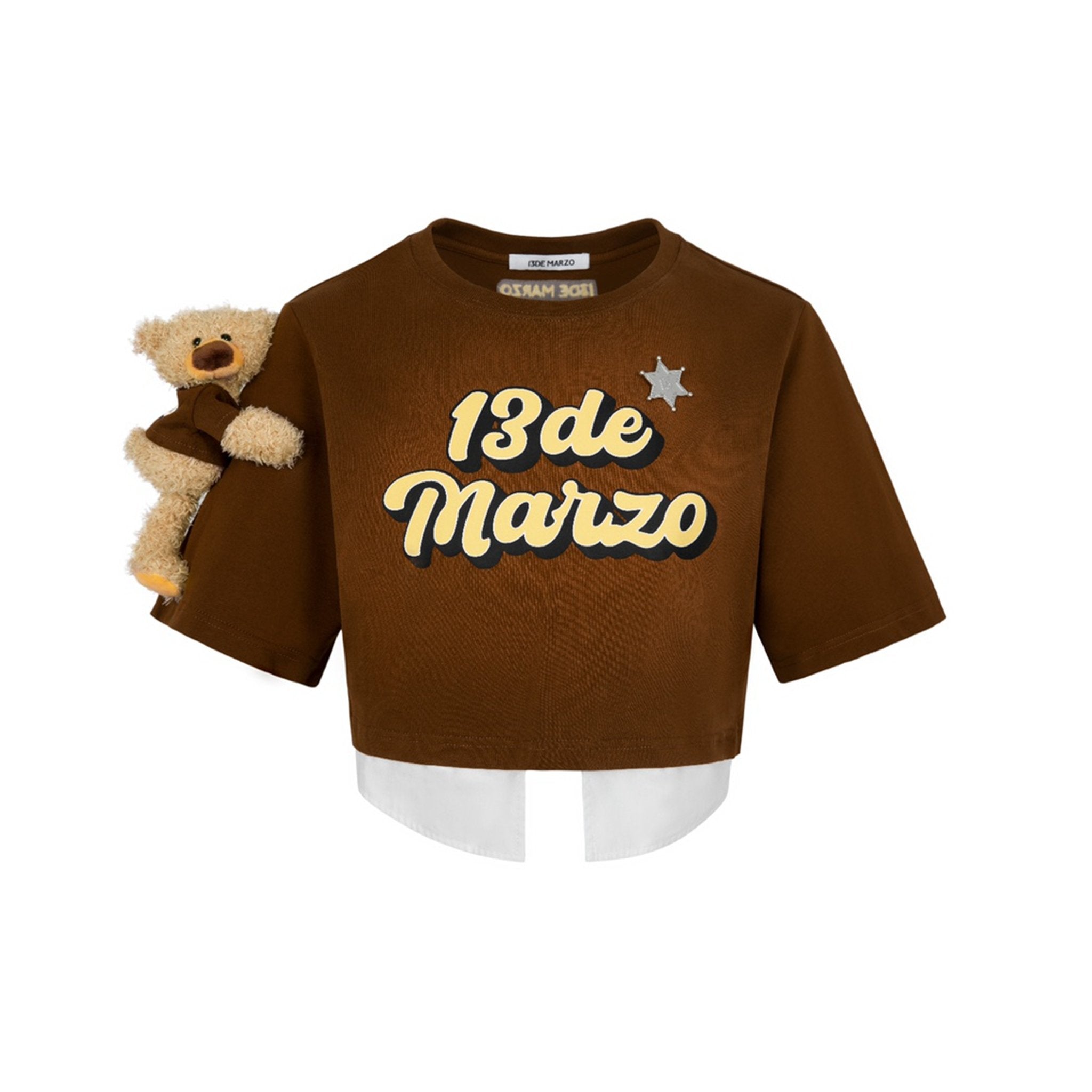 13DE MARZO Doozoo Sheriff Layered Top Sorrel Horse | MADA IN CHINA