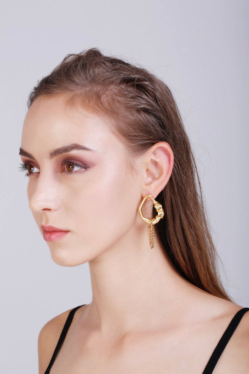 ABYB Engrave Earring | MADA IN CHINA