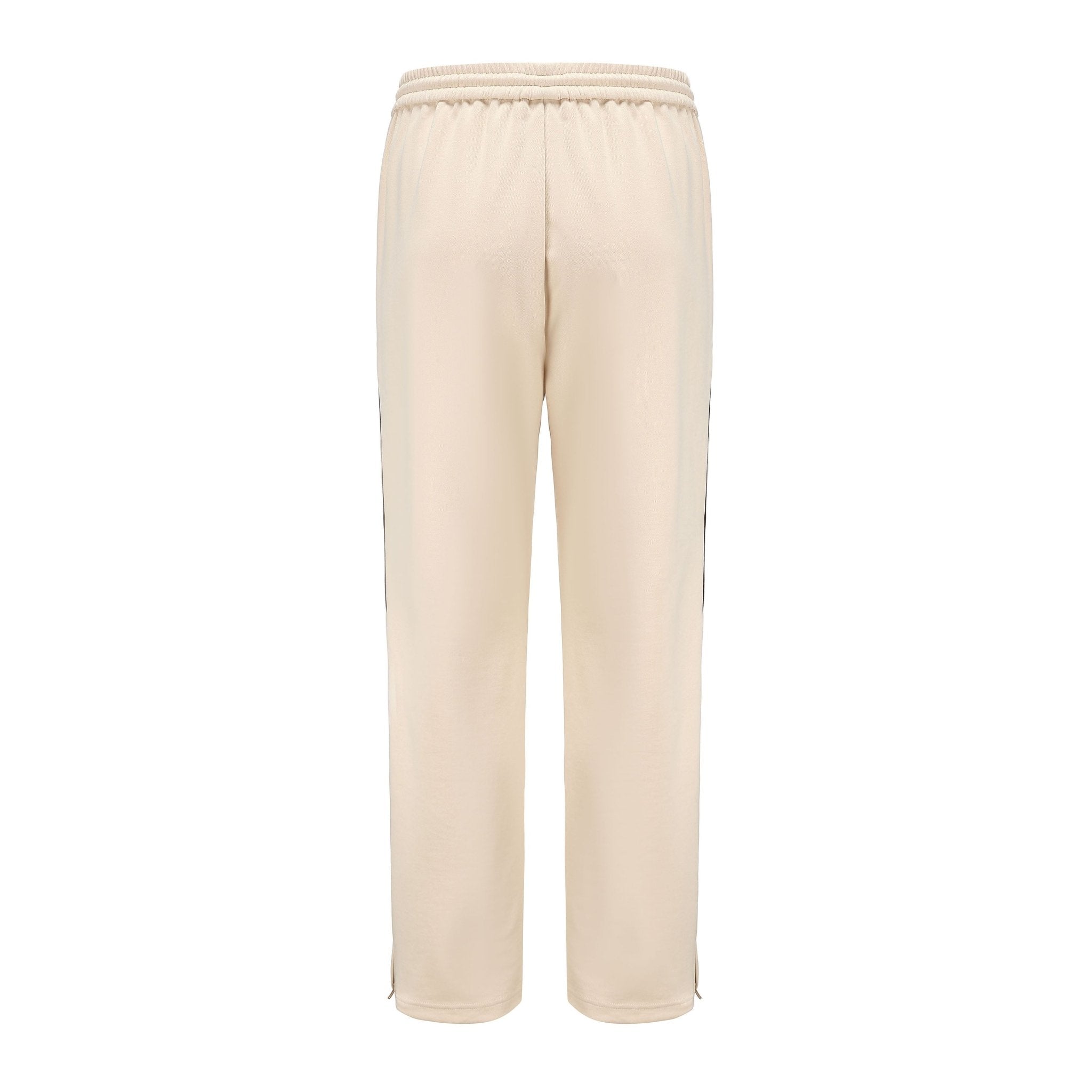 GARCON BY GARCON Flocked Lion Junior Retro Sports Zipper Pants Beige | MADA IN CHINA