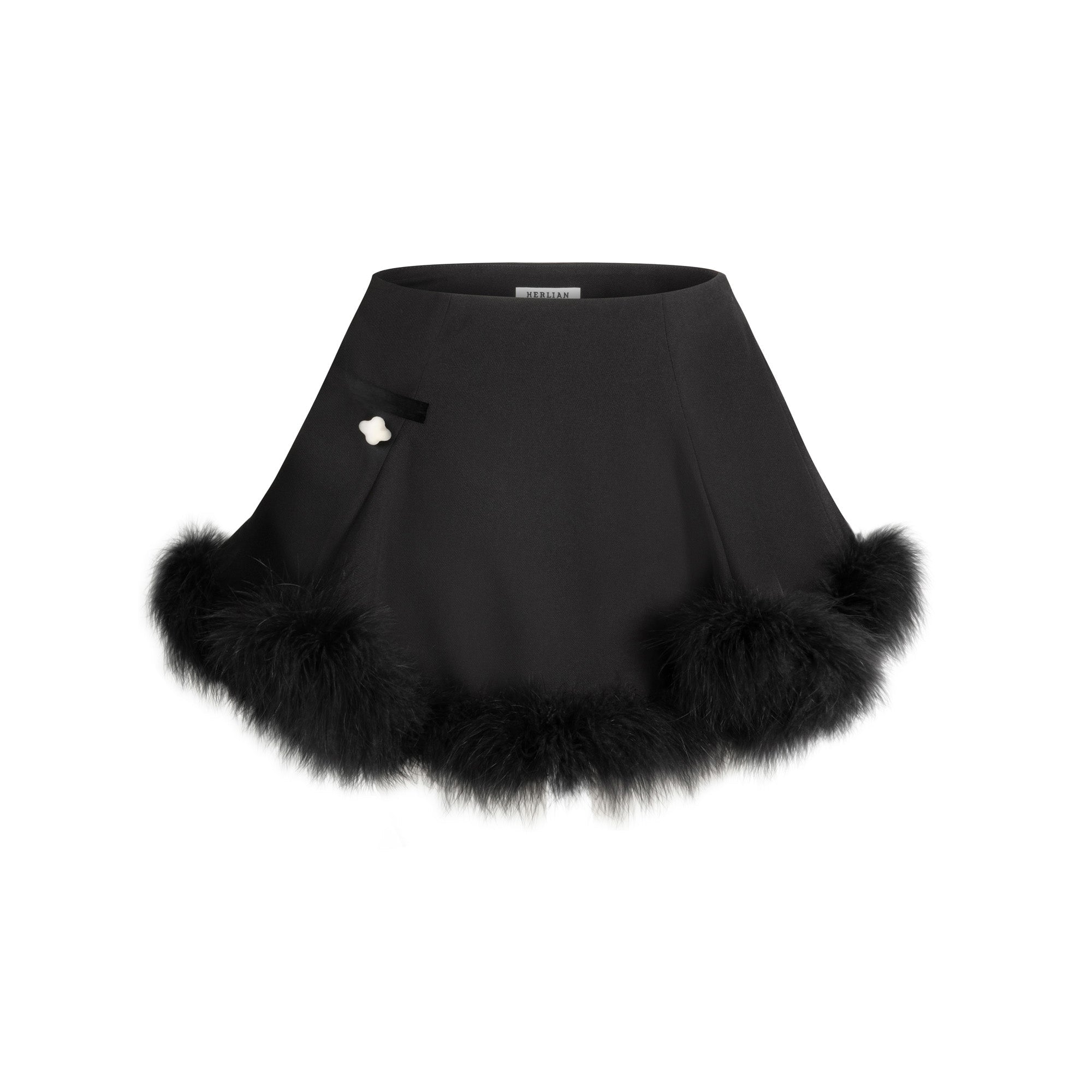 HERLIAN Furry Half Skirt | MADA IN CHINA