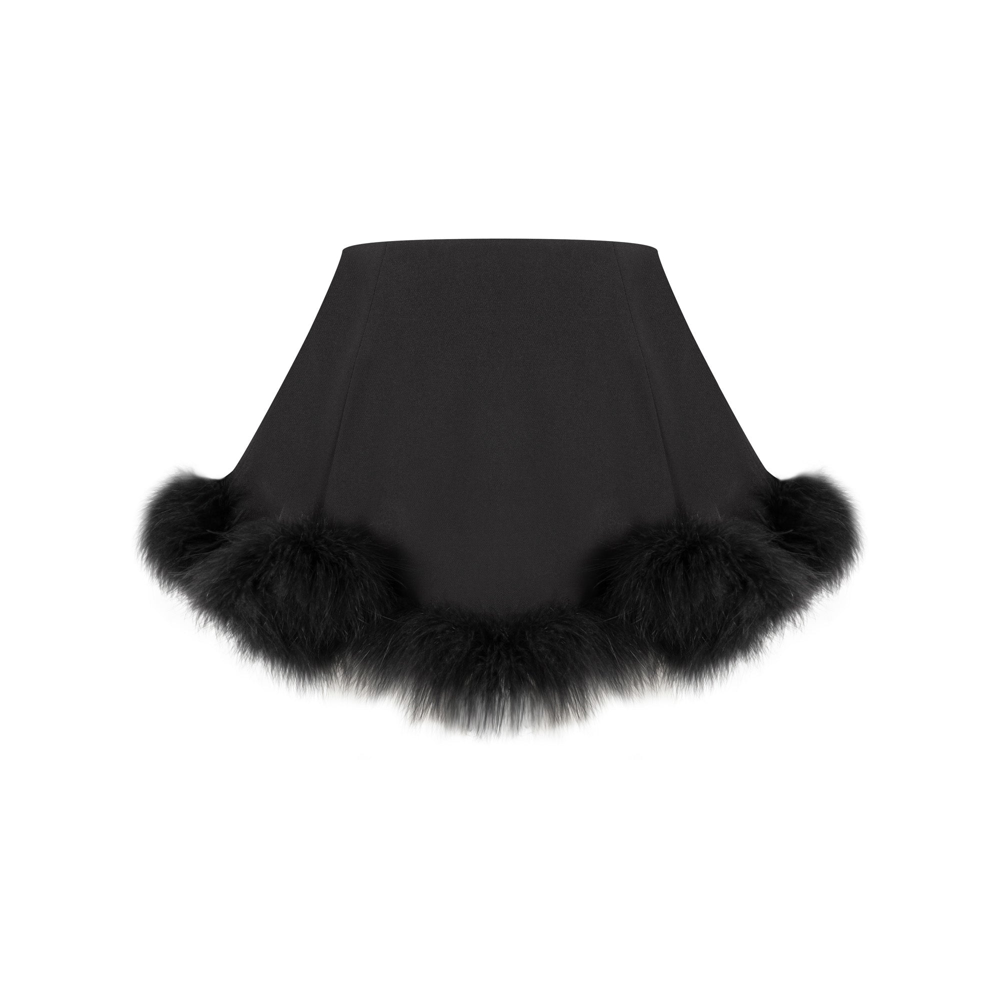 HERLIAN Furry Half Skirt | MADA IN CHINA