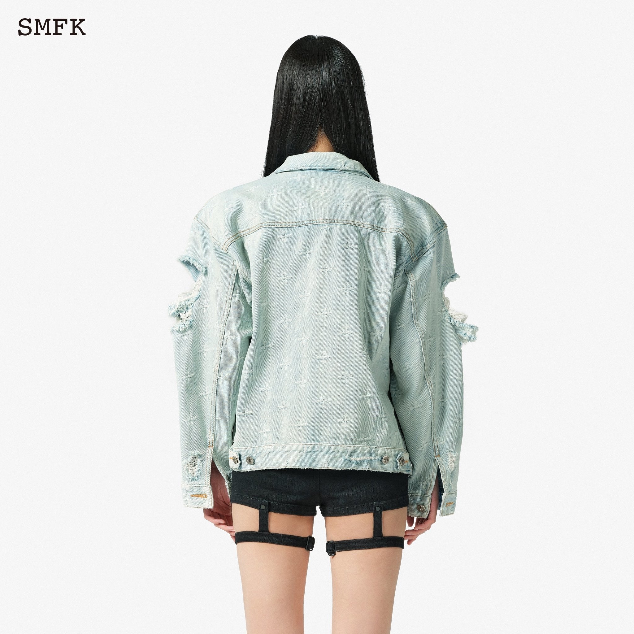 SMFK Garden Contoured Denim Jacket | MADA IN CHINA