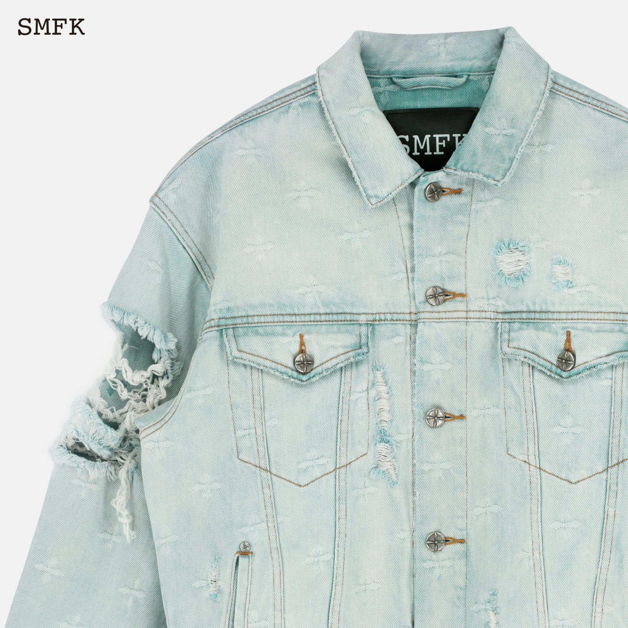 SMFK Garden Contoured Denim Jacket | MADA IN CHINA