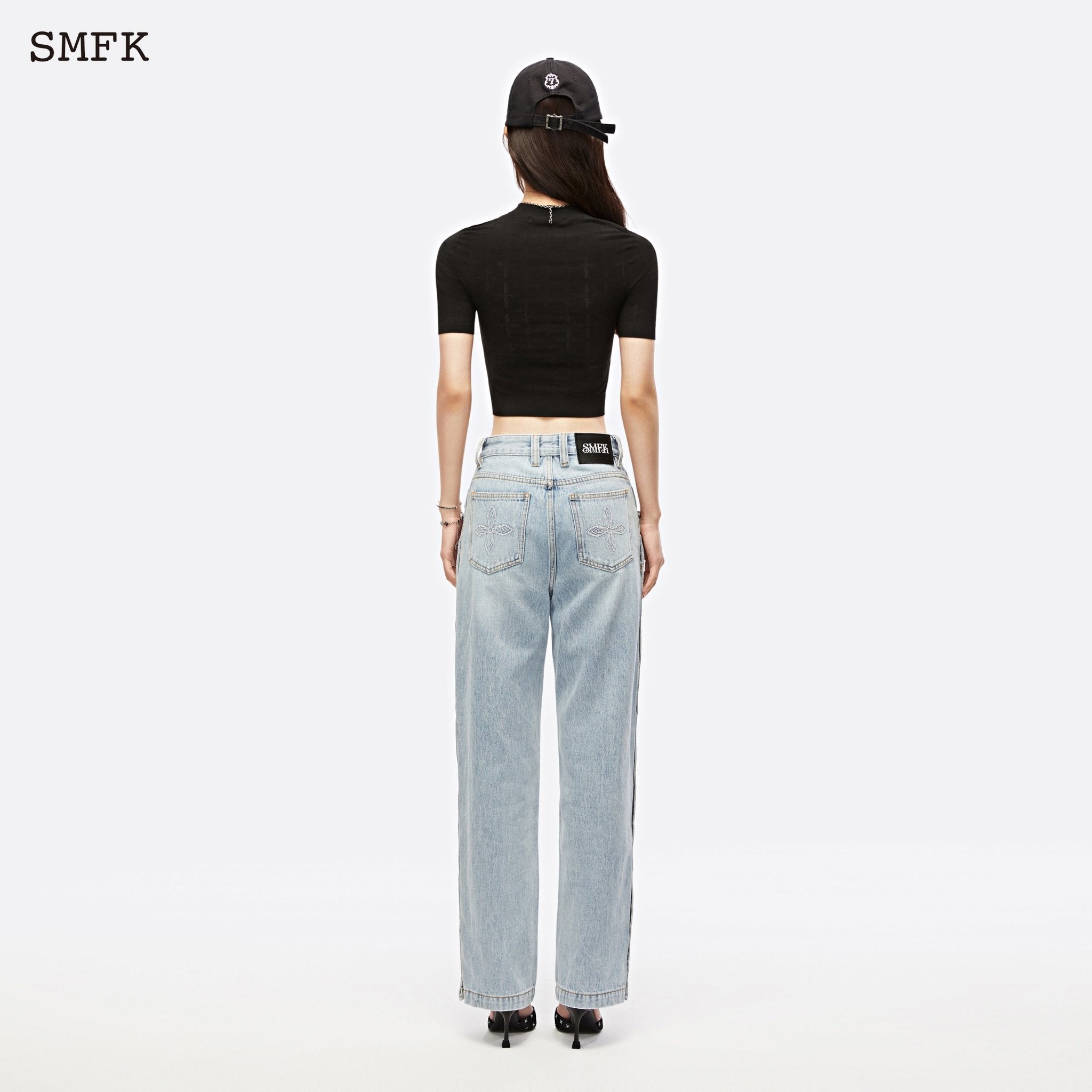 SMFK Garden Midnight Garden Knit Midnight Black | MADA IN CHINA