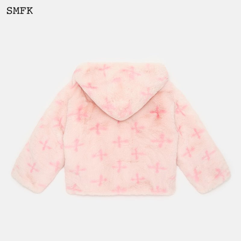 SMFK Garden Snowman Hoodie Pink | MADA IN CHINA