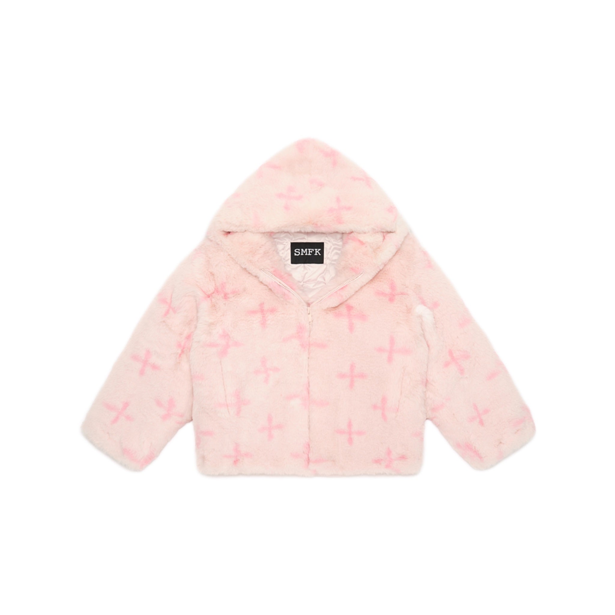 SMFK Garden Snowman Hoodie Pink | MADA IN CHINA