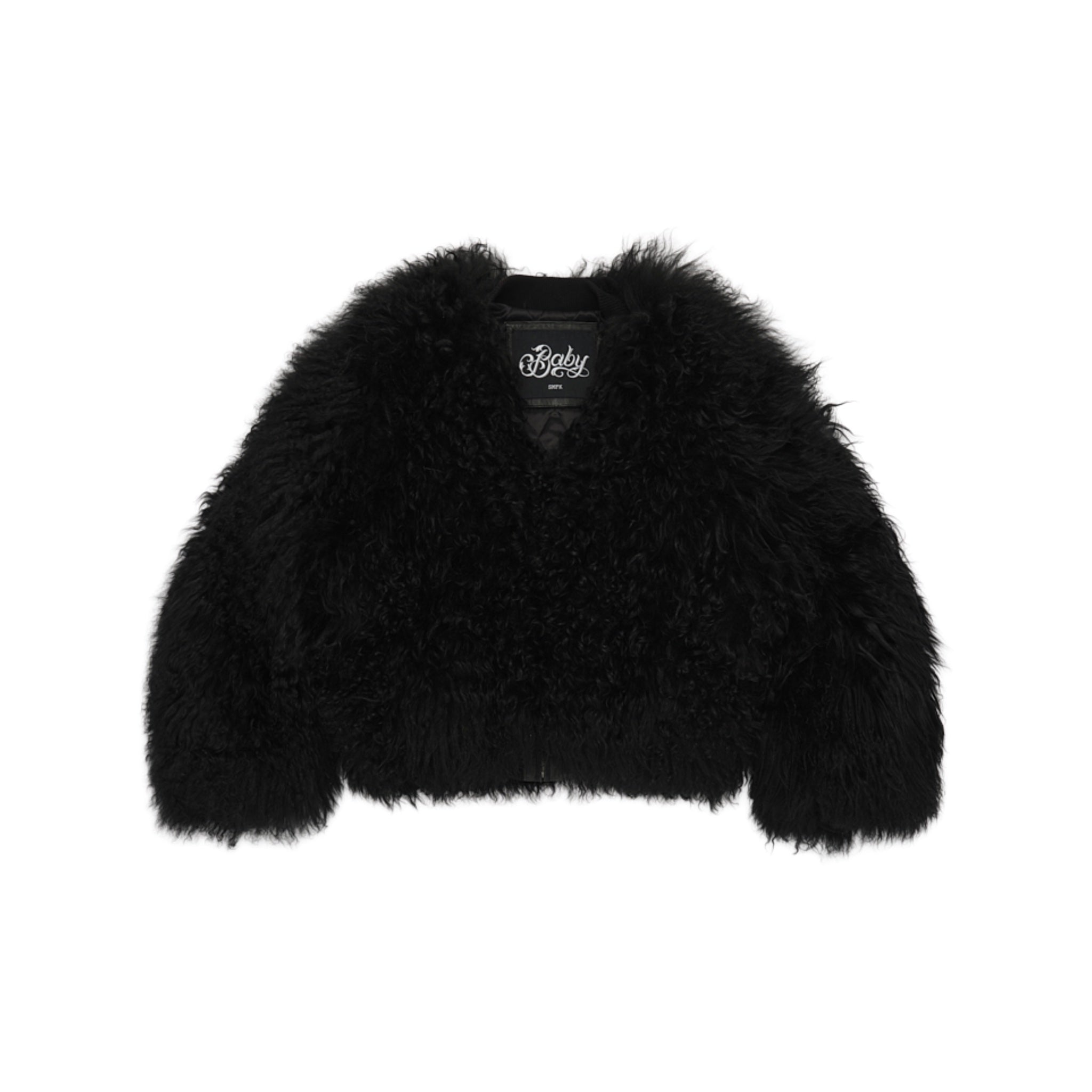 SMFK Gemini Fur Aviator Jacket Black | MADA IN CHINA