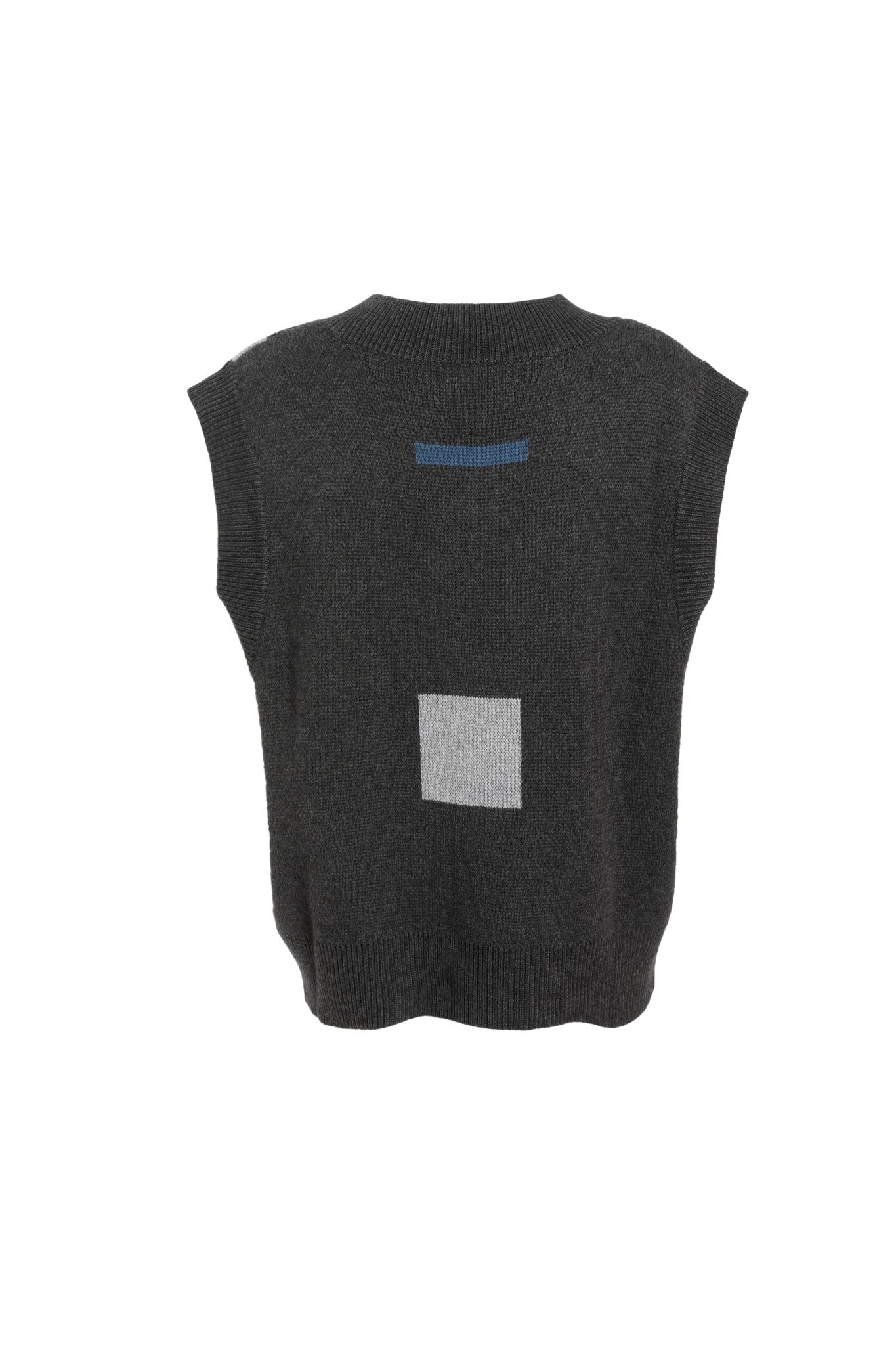 C2H4 Geometry Knit Vest | MADA IN CHINA