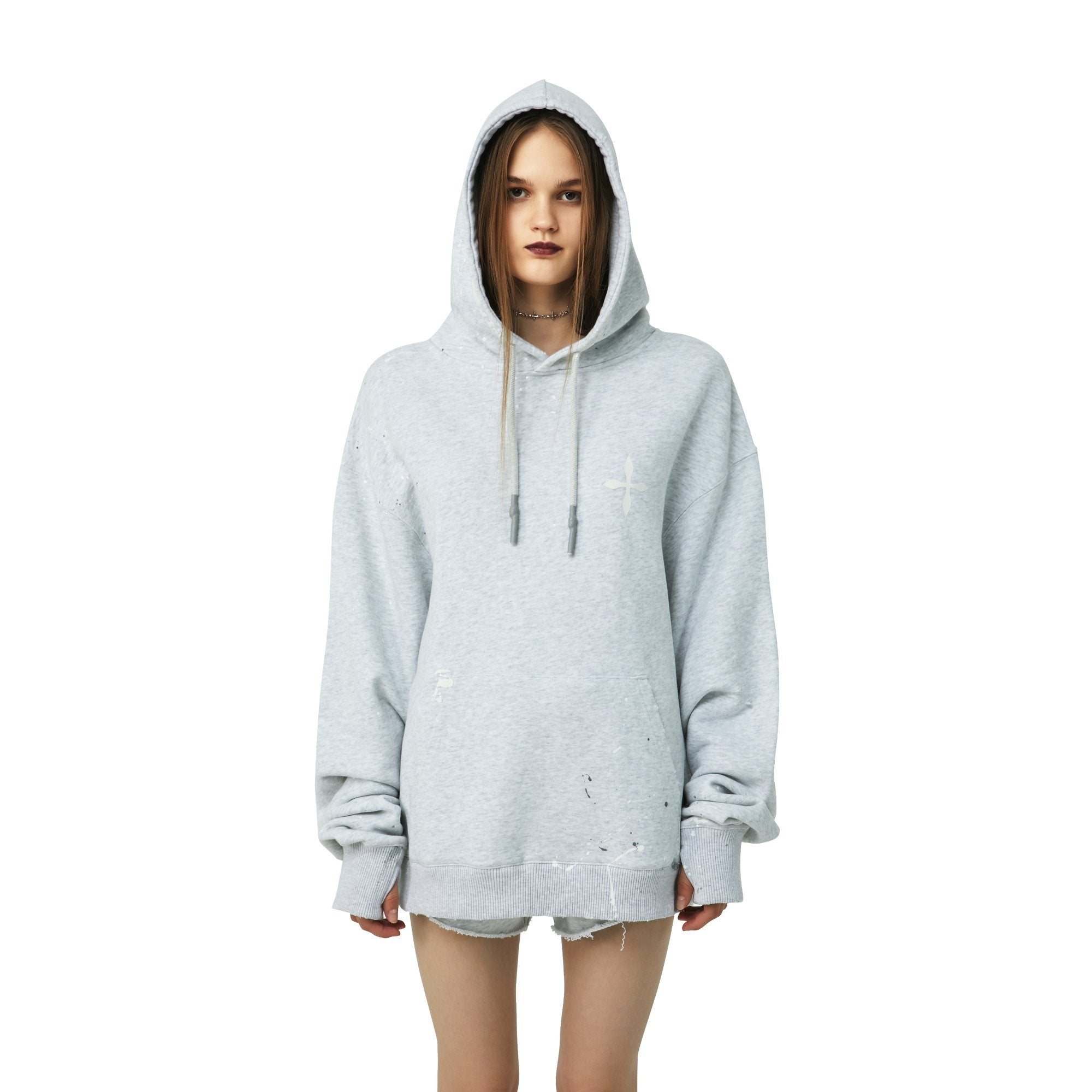 SMFK Gray Compass Hoodie | MADA IN CHINA